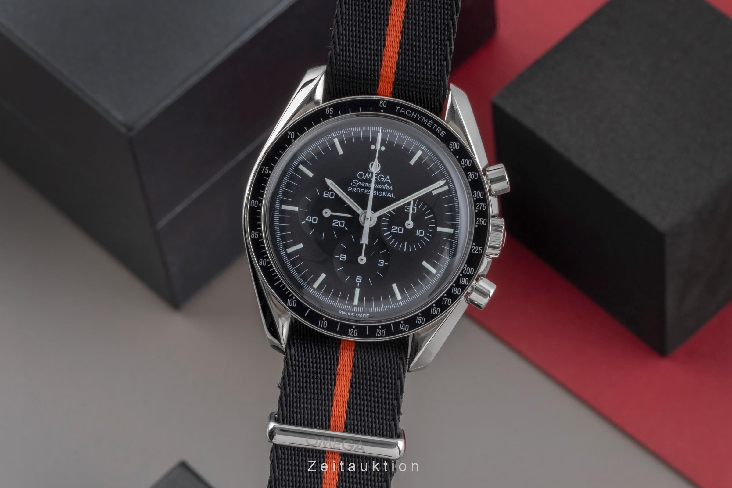 Omega Speedmaster Moonwatch chronographe acier à remontage manuel montre pour hommes 3570.50.00  [2506630]