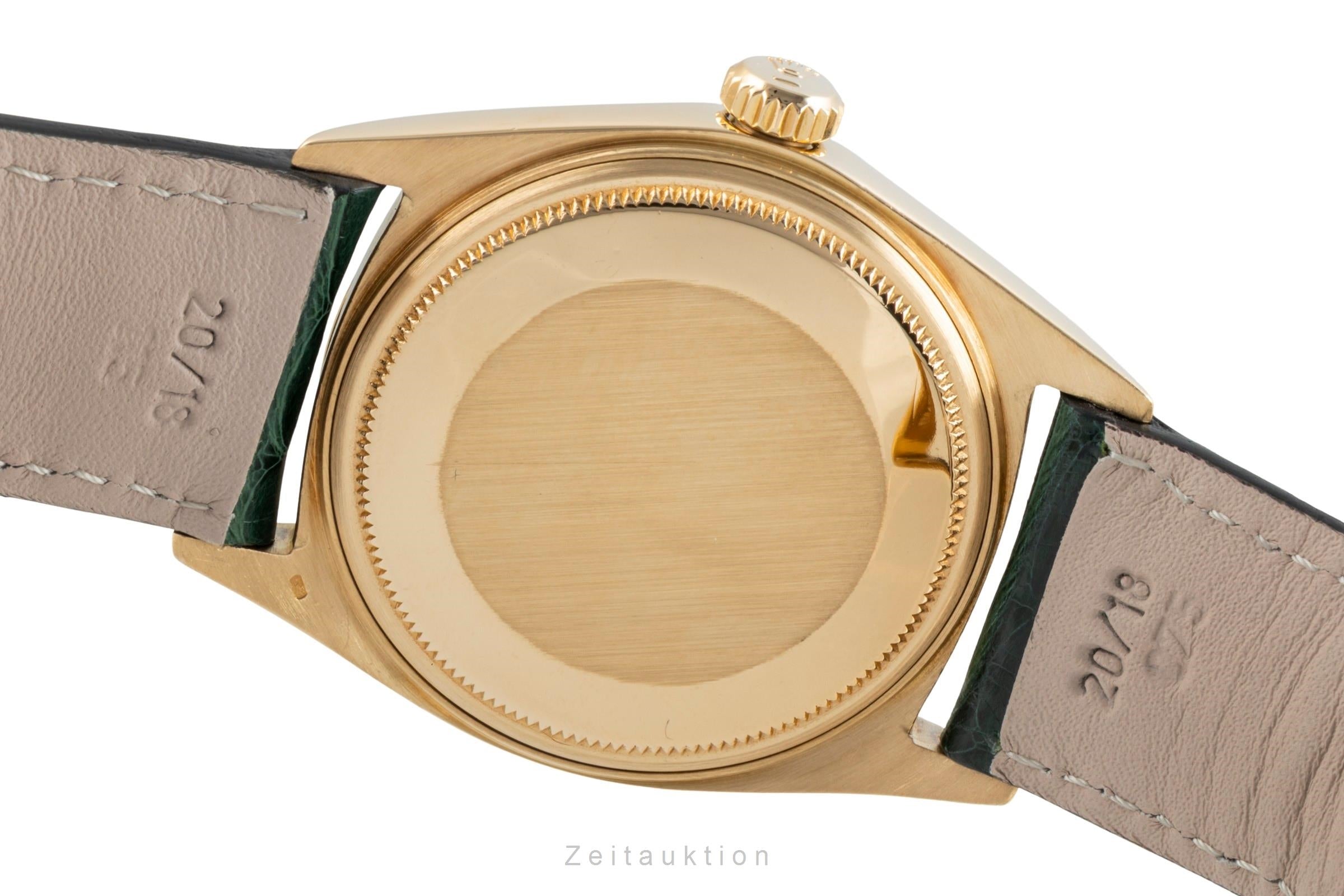 Rolex Datejust oro de 18 quilates automático reloj para caballeros 1601 Vintage  [2506631]