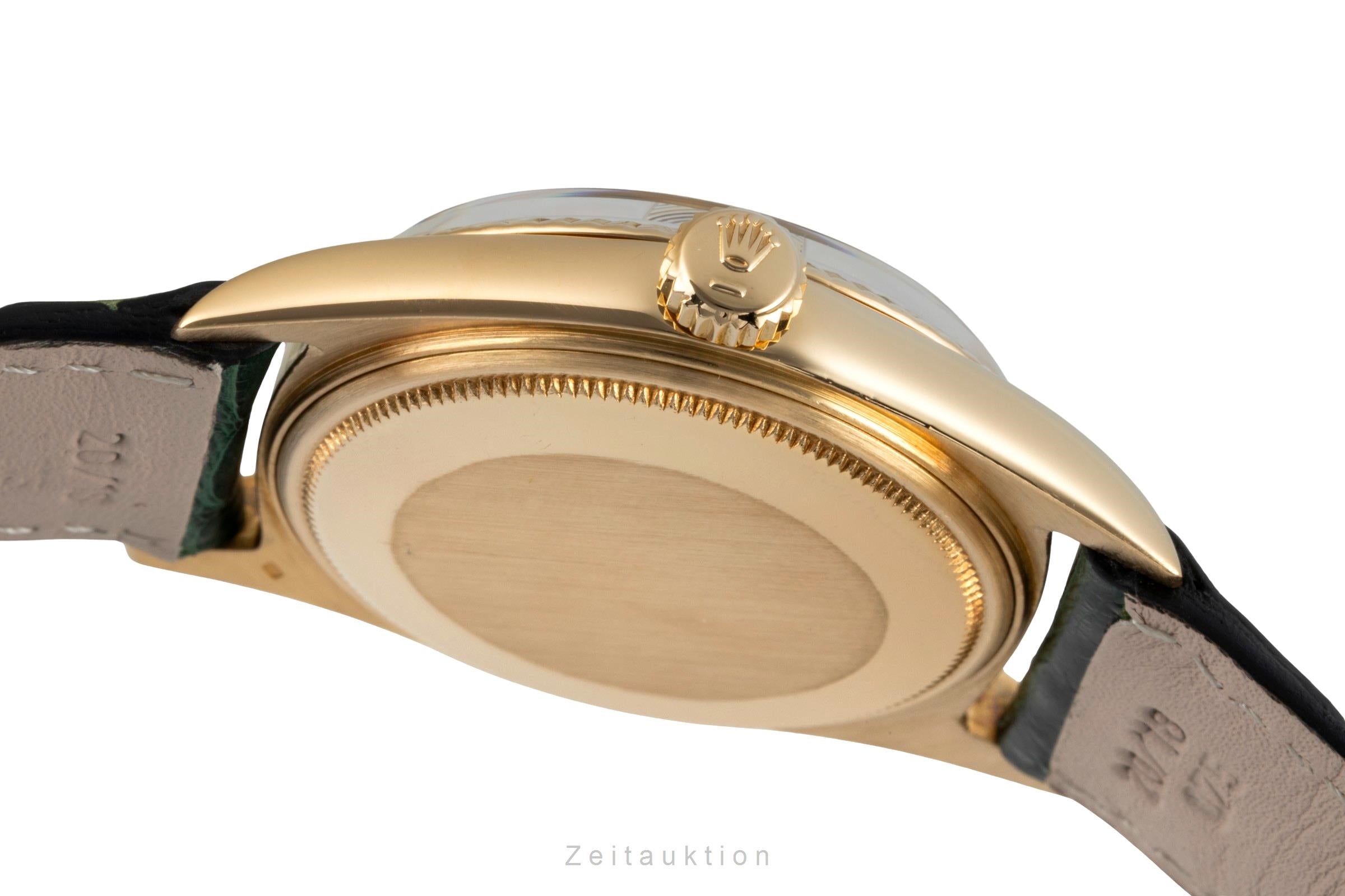 Rolex Datejust oro de 18 quilates automático reloj para caballeros 1601 Vintage  [2506631]