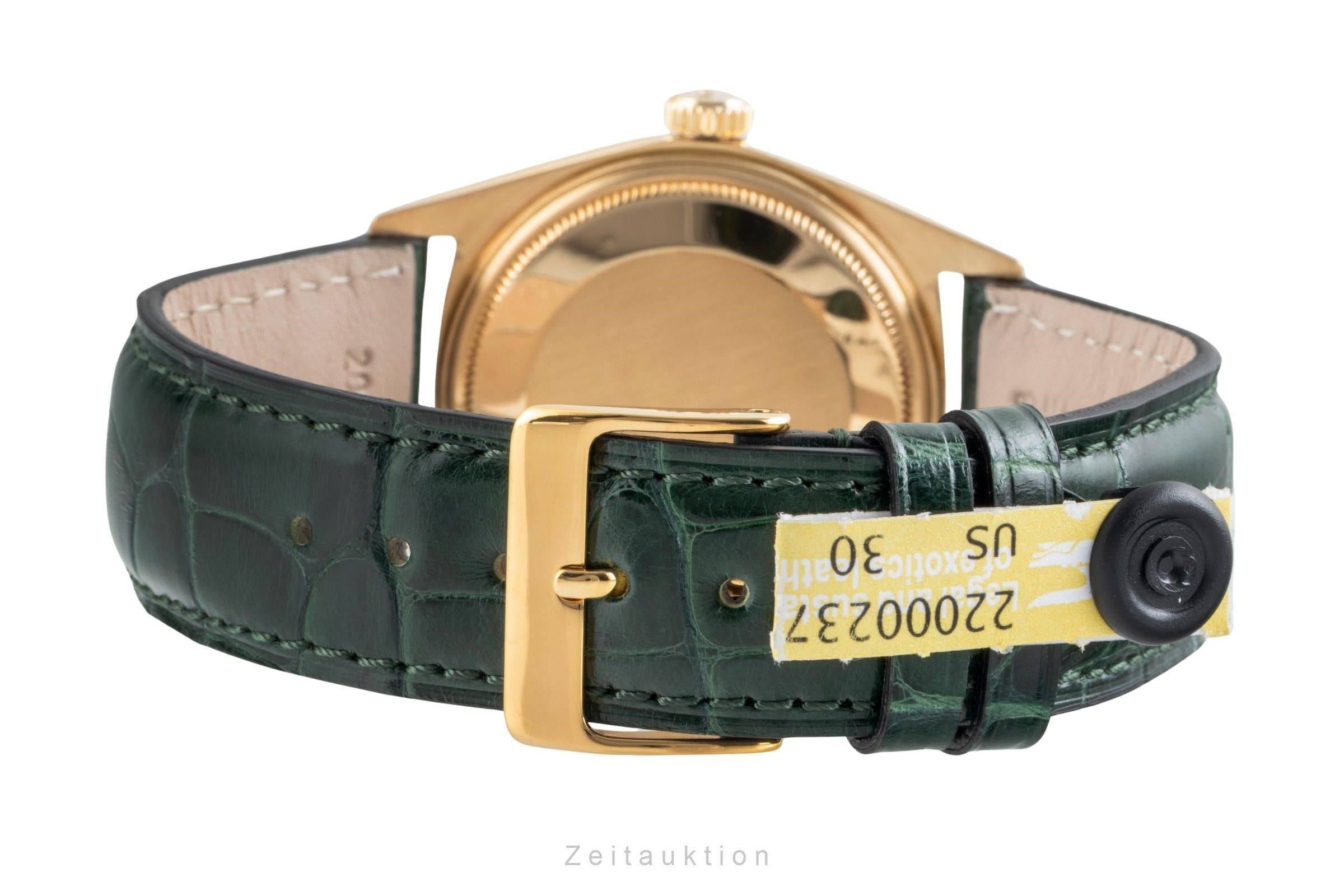 Rolex Datejust oro de 18 quilates automático reloj para caballeros 1601 Vintage  [2506631]