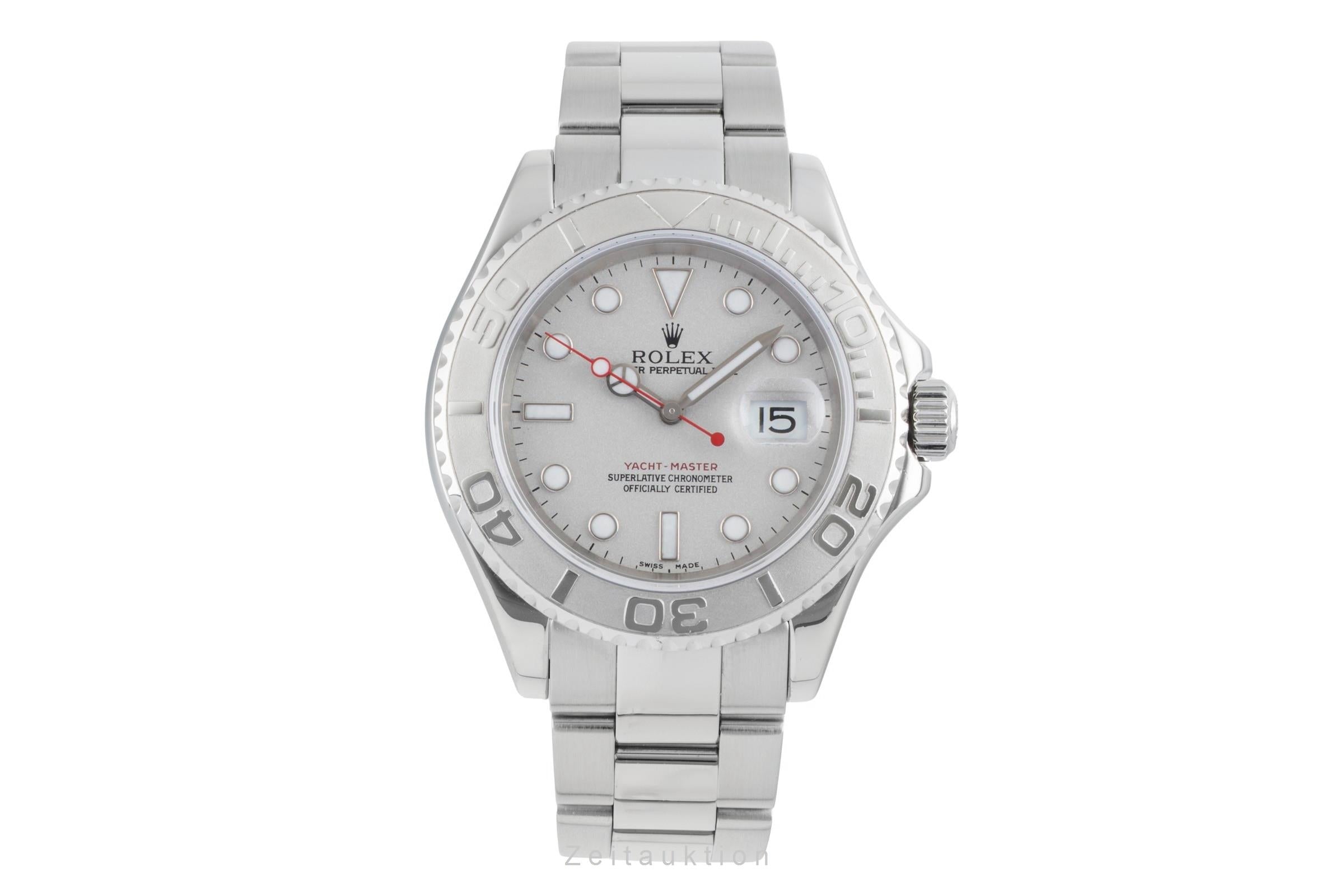 Rolex Yacht-Master acier / platine automatique montre pour hommes 16622  [2506632]