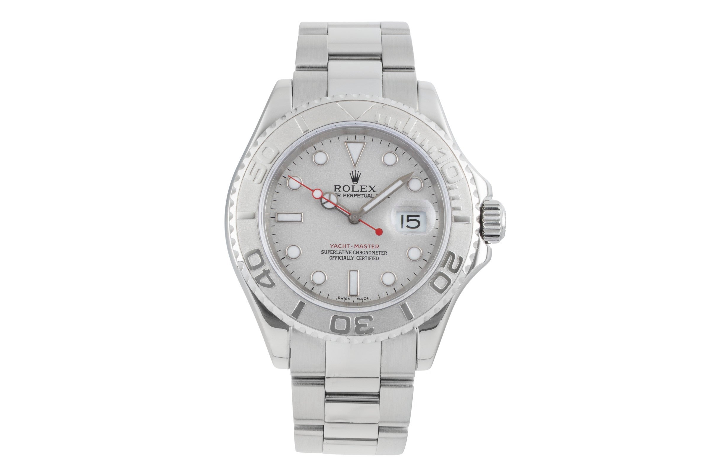 Rolex Yacht-Master acier / platine automatique montre pour hommes 16622  [2506632]