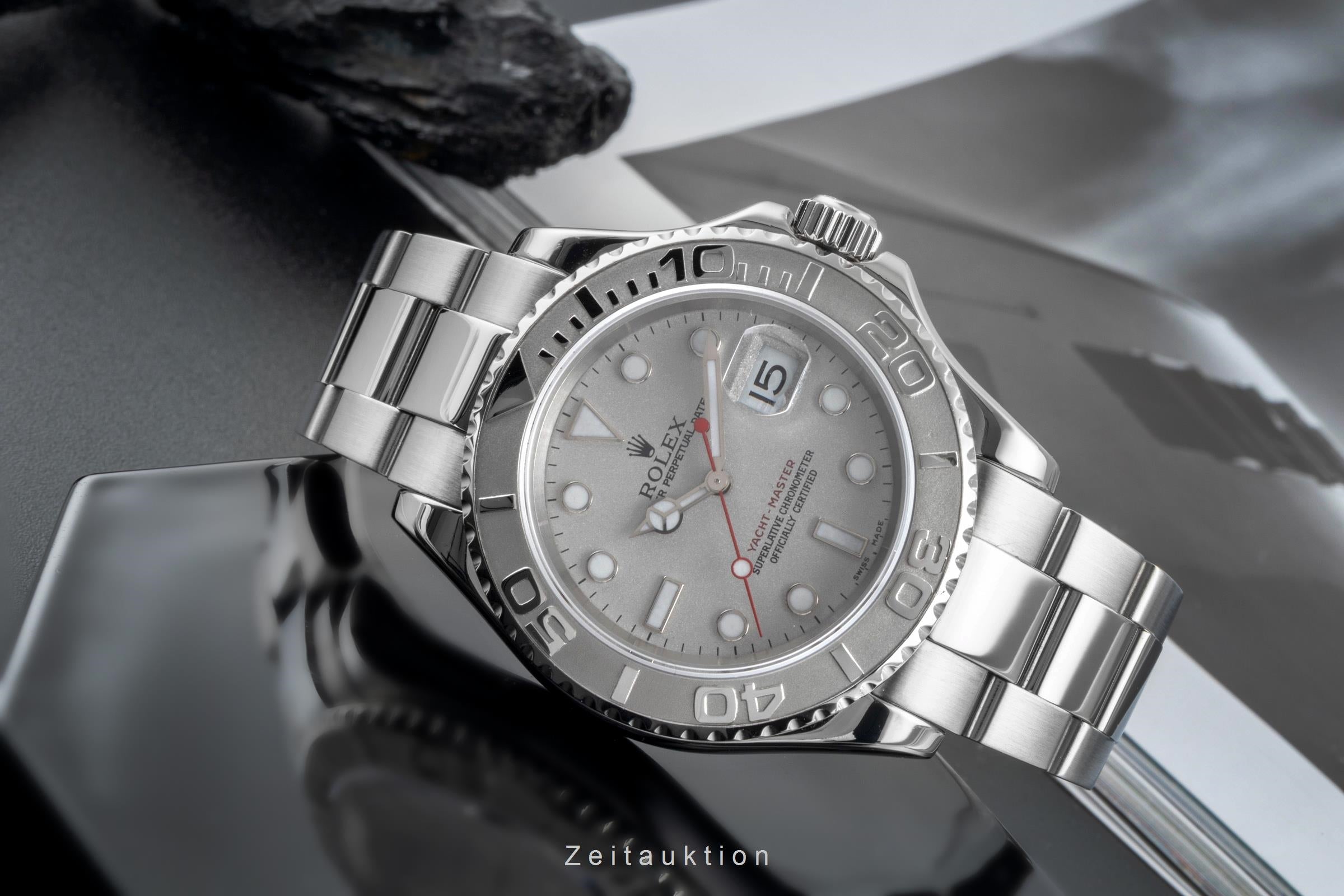 Rolex Yacht-Master acier / platine automatique montre pour hommes 16622  [2506632]