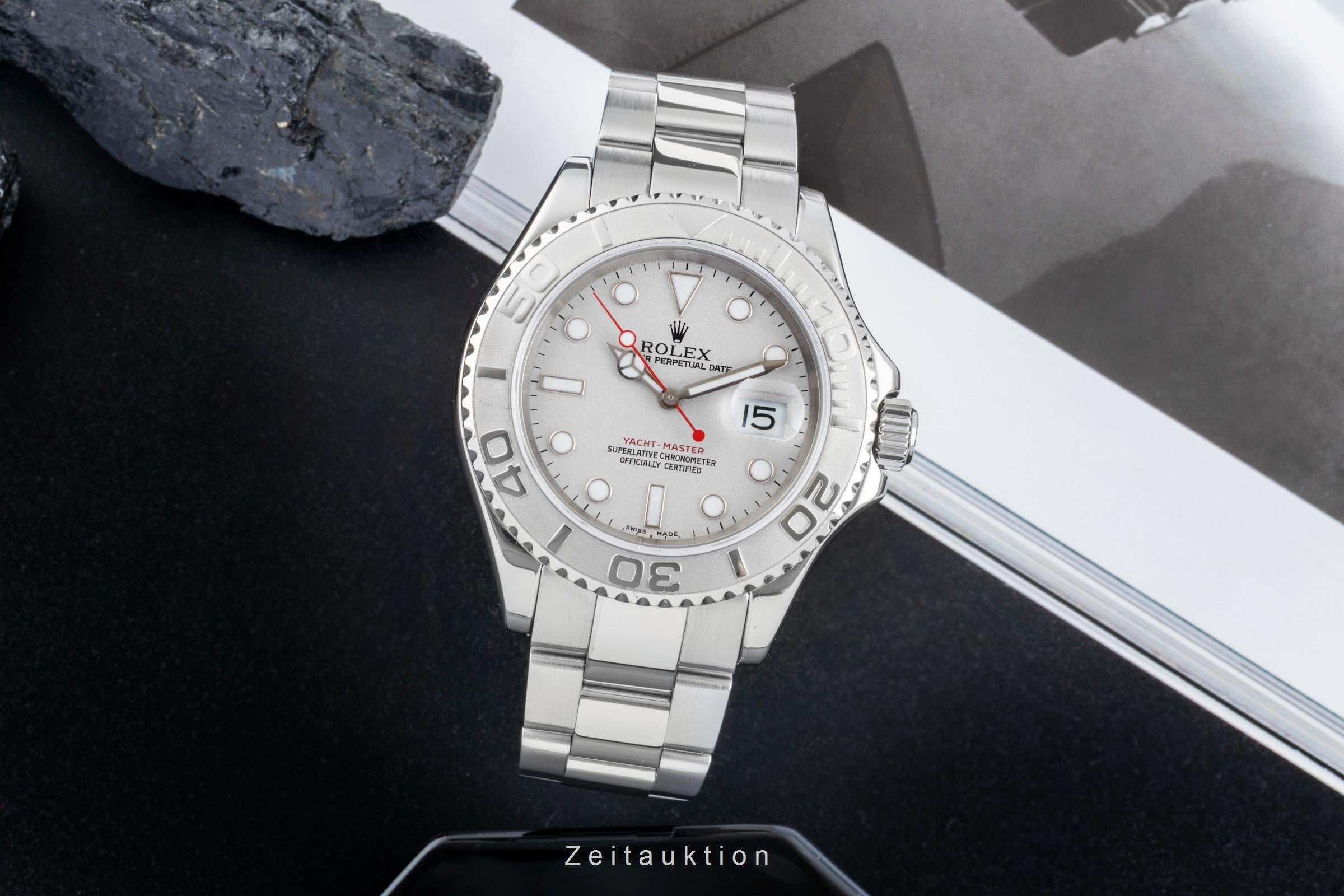 Rolex Yacht-Master acier / platine automatique montre pour hommes 16622  [2506632]