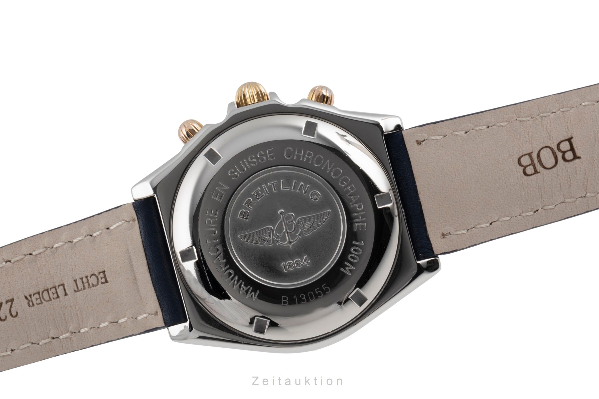 Breitling Crosswind chronographe acier / or  automatique montre pour hommes B13055  [2506633]