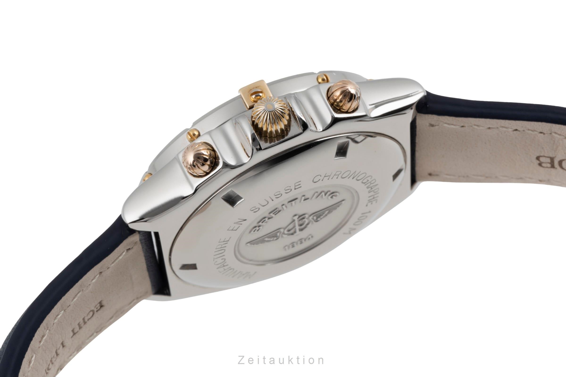 Breitling Crosswind chronographe acier / or  automatique montre pour hommes B13055  [2506633]