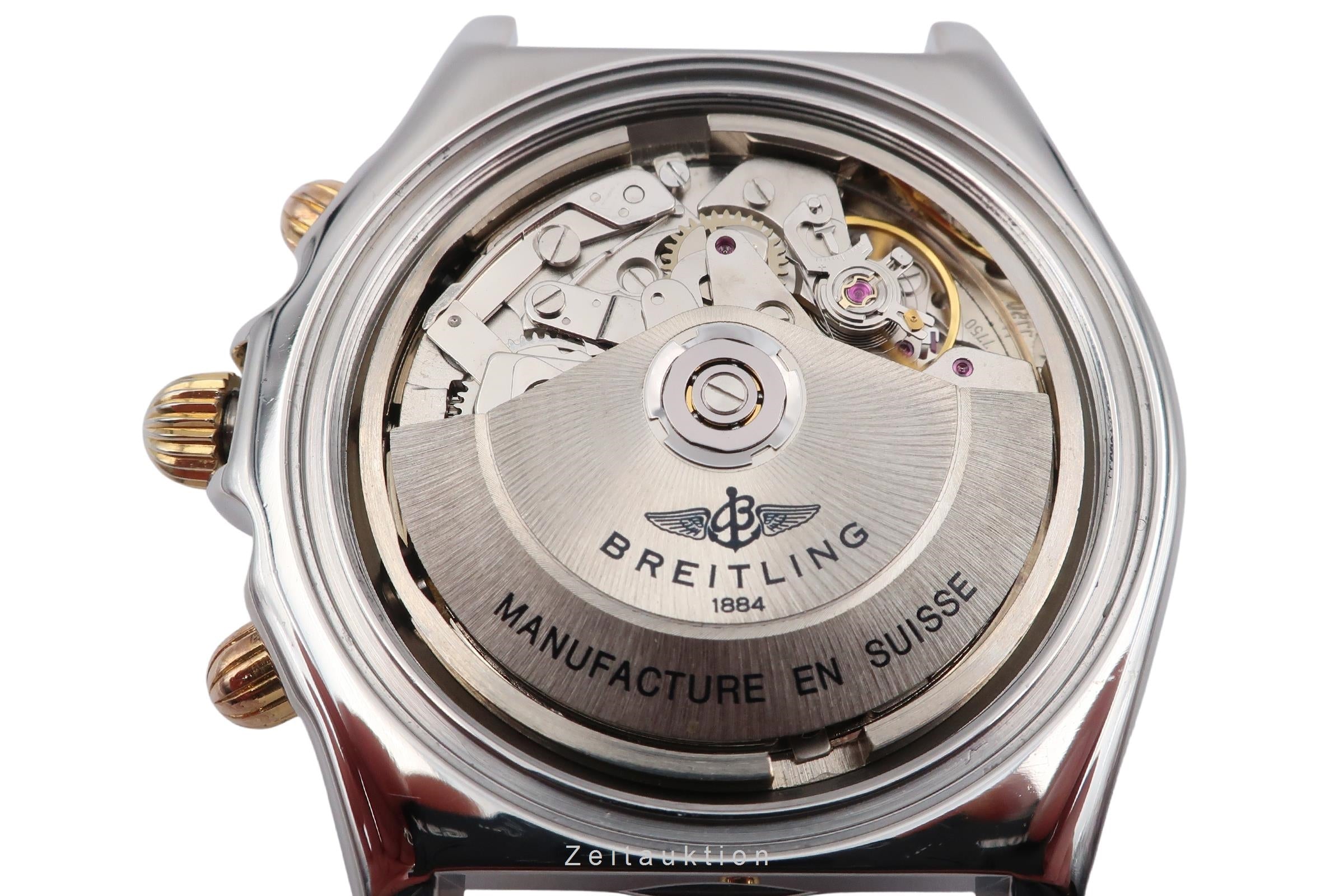 Breitling Crosswind chronographe acier / or  automatique montre pour hommes B13055  [2506633]