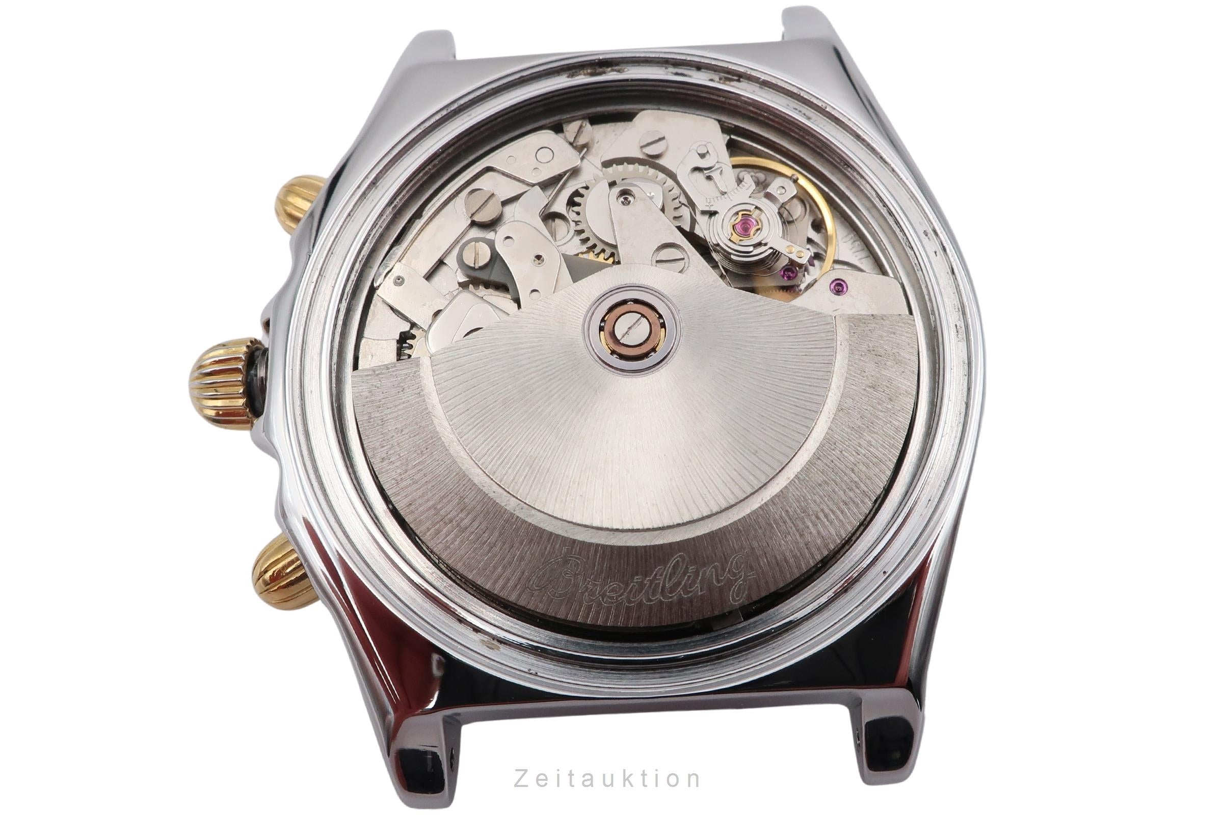 Breitling Chronomat chronograph gilt / steel automatic men's watch B13048  [2506634]