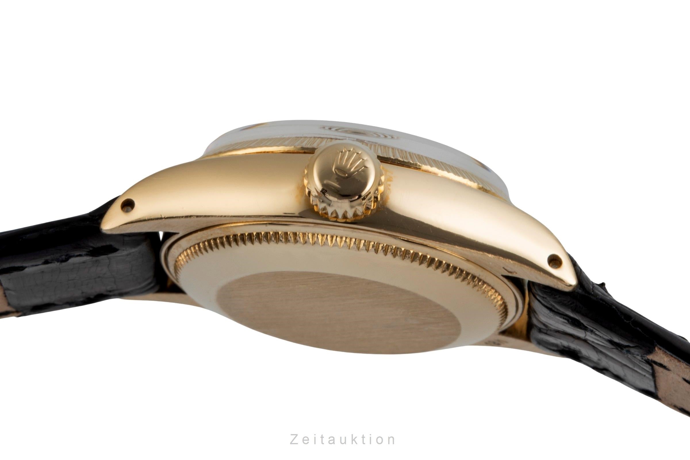 Rolex Lady Datejust or 18 ct automatique montre pour femmes 6927 Vintage  [2506635]