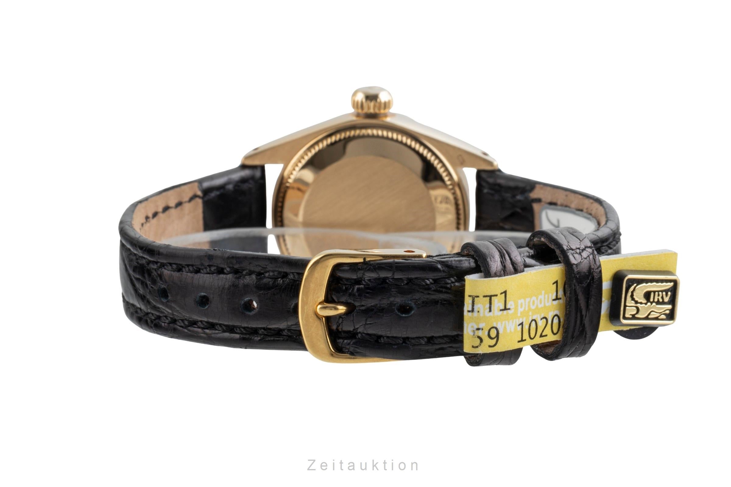 Rolex Lady Datejust or 18 ct automatique montre pour femmes 6927 Vintage  [2506635]