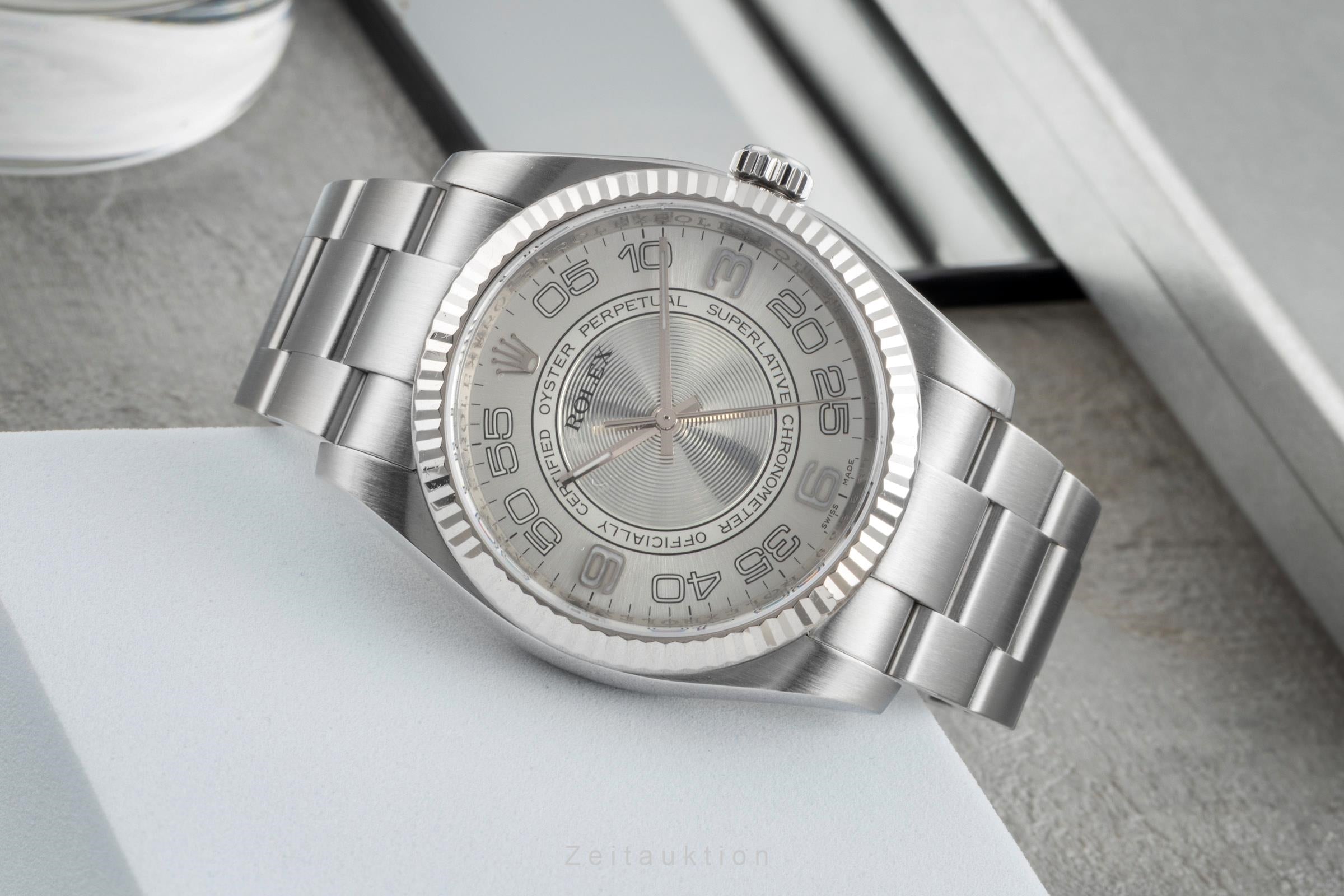 Rolex Oyster Perpetual steel / white gold automatic men's watch 116034  [2506637]