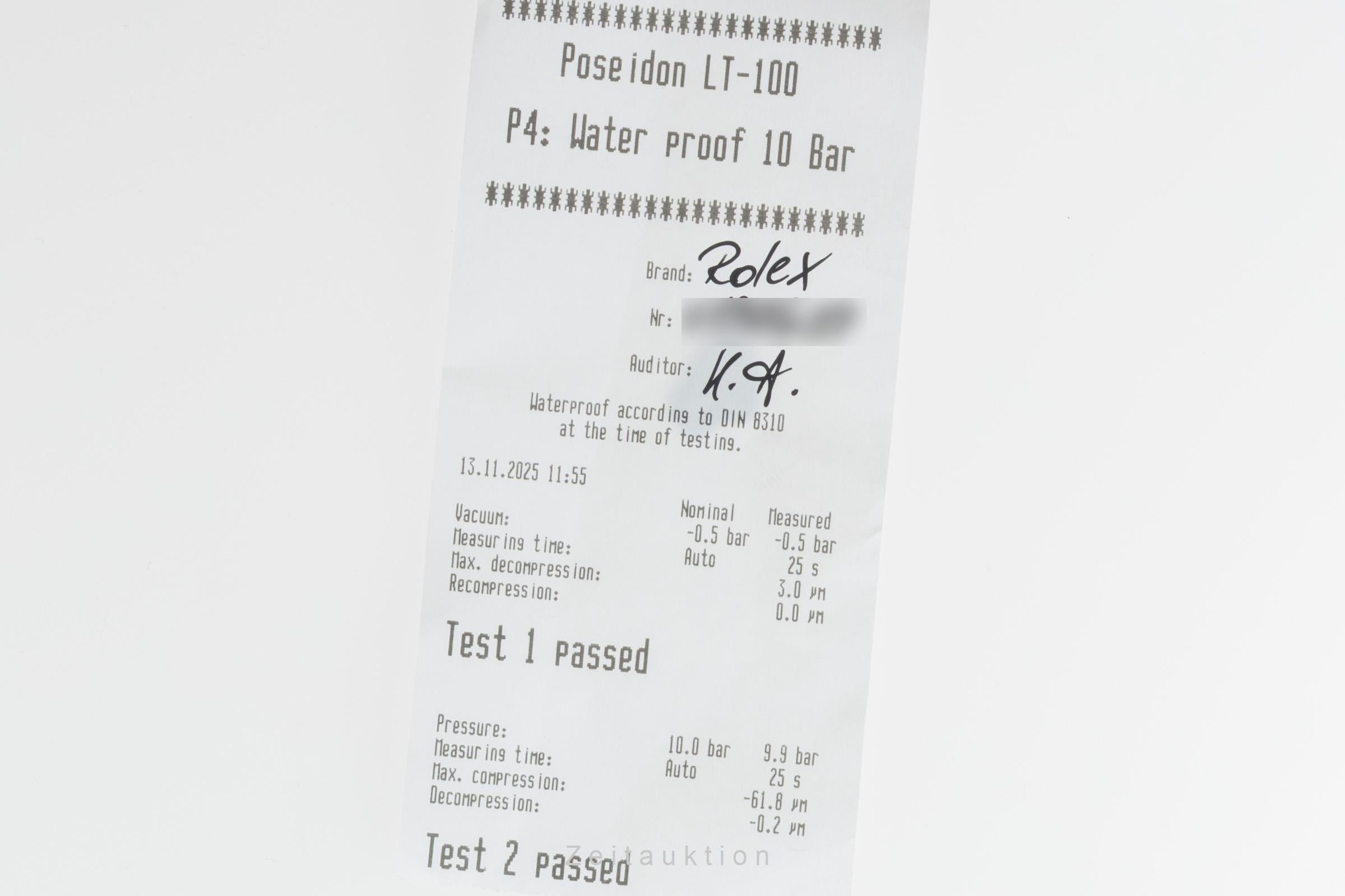 Rolex Oyster Perpetual steel / white gold automatic men's watch 116034  [2506637]