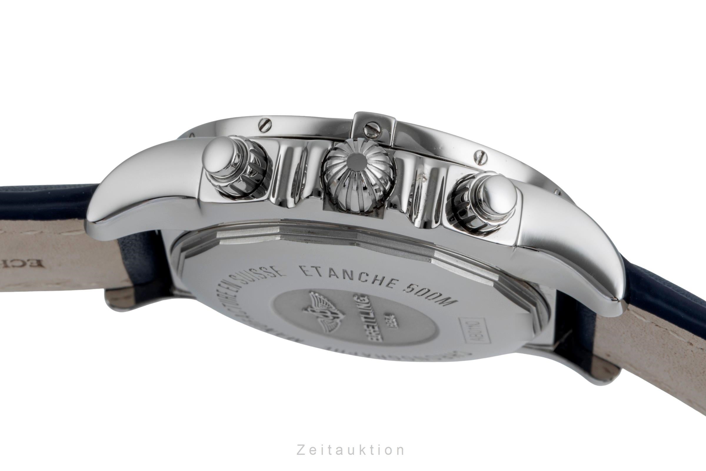 Breitling Chronomat 44 Chronograph Black Dial Edelstahl Automatik Ref. AB0110  [2506640]