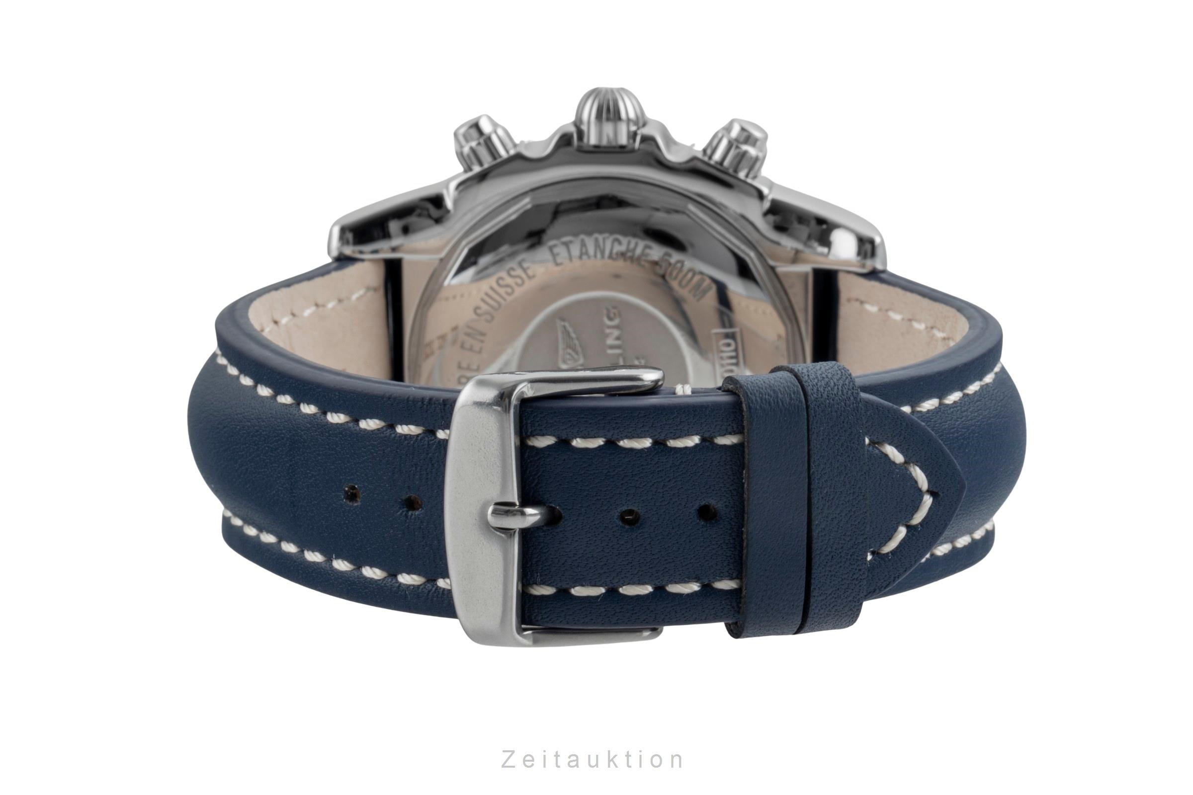 Breitling Chronomat 44 Chronograph Black Dial Edelstahl Automatik Ref. AB0110  [2506640]