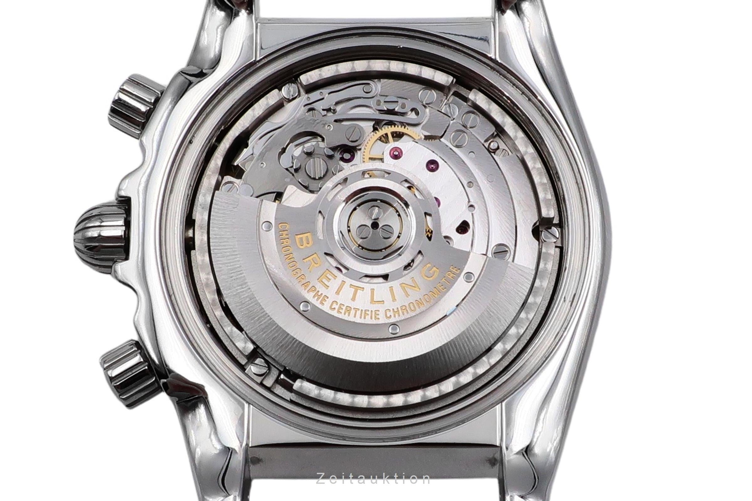 Breitling Chronomat 44 Chronograph Black Dial Edelstahl Automatik Ref. AB0110  [2506640]