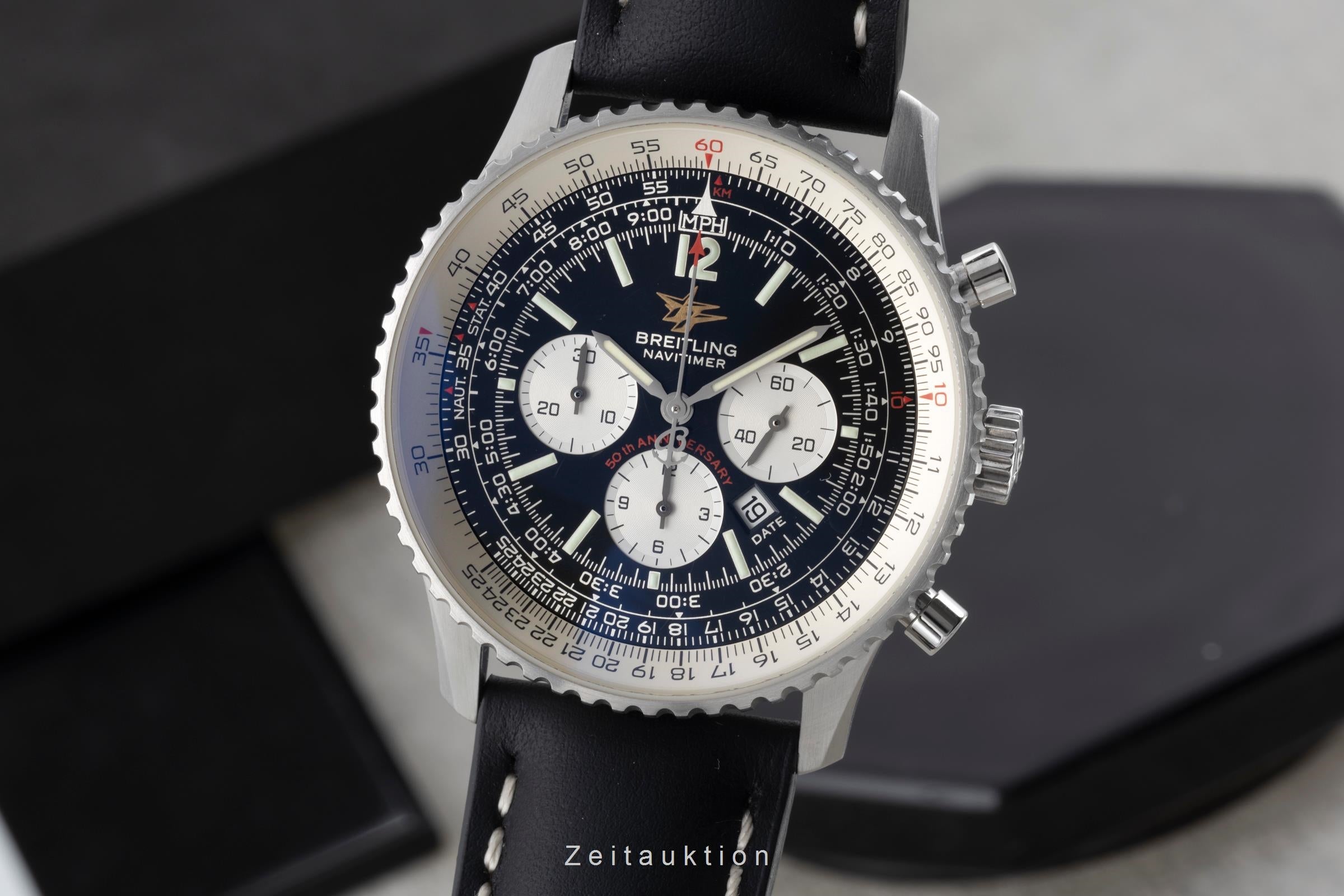 Breitling Navitimer chronograph steel automatic Kal. B41 Ref