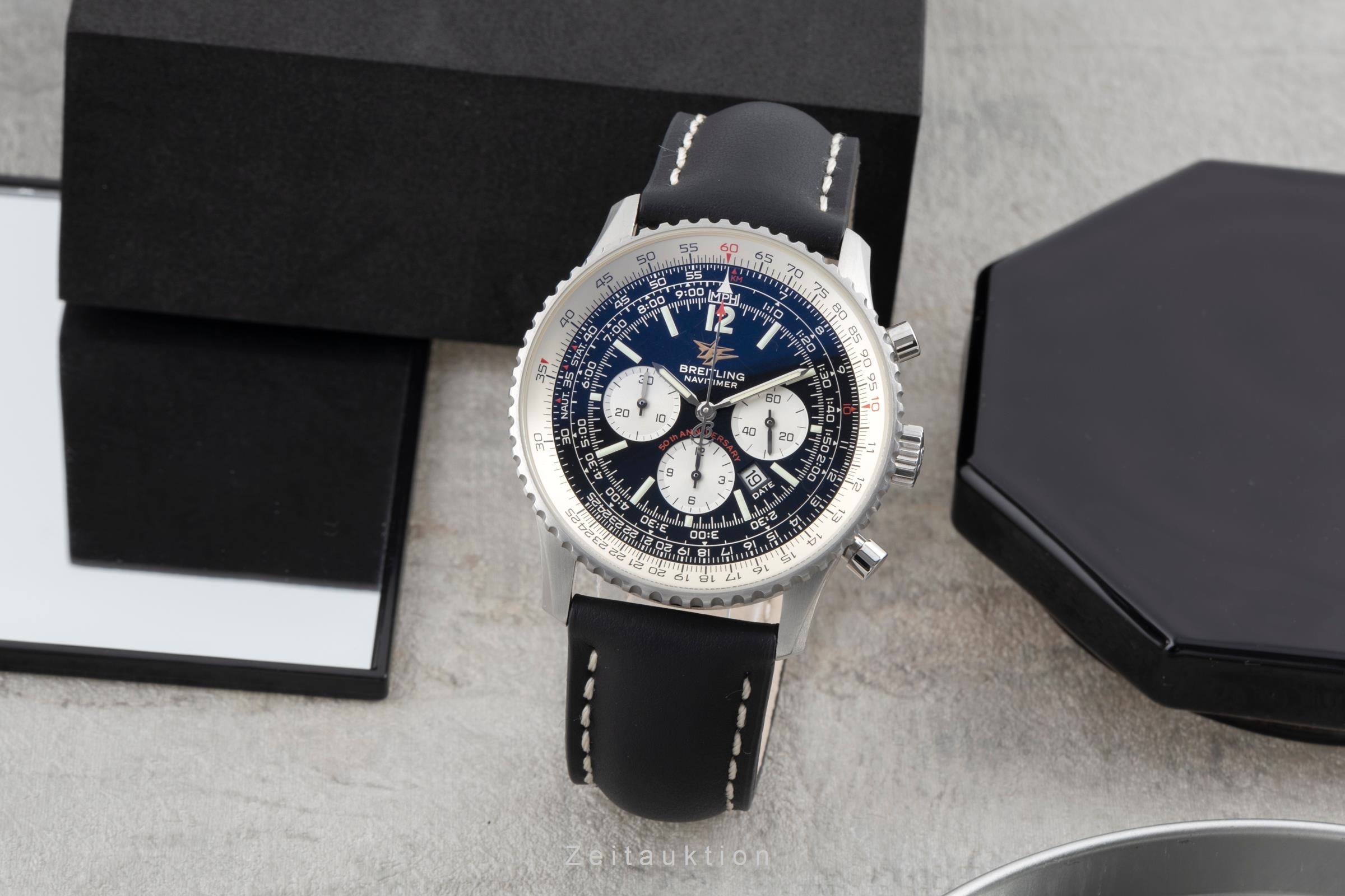 Breitling Navitimer chronographe acier automatique montre pour hommes A41322  [2506641]