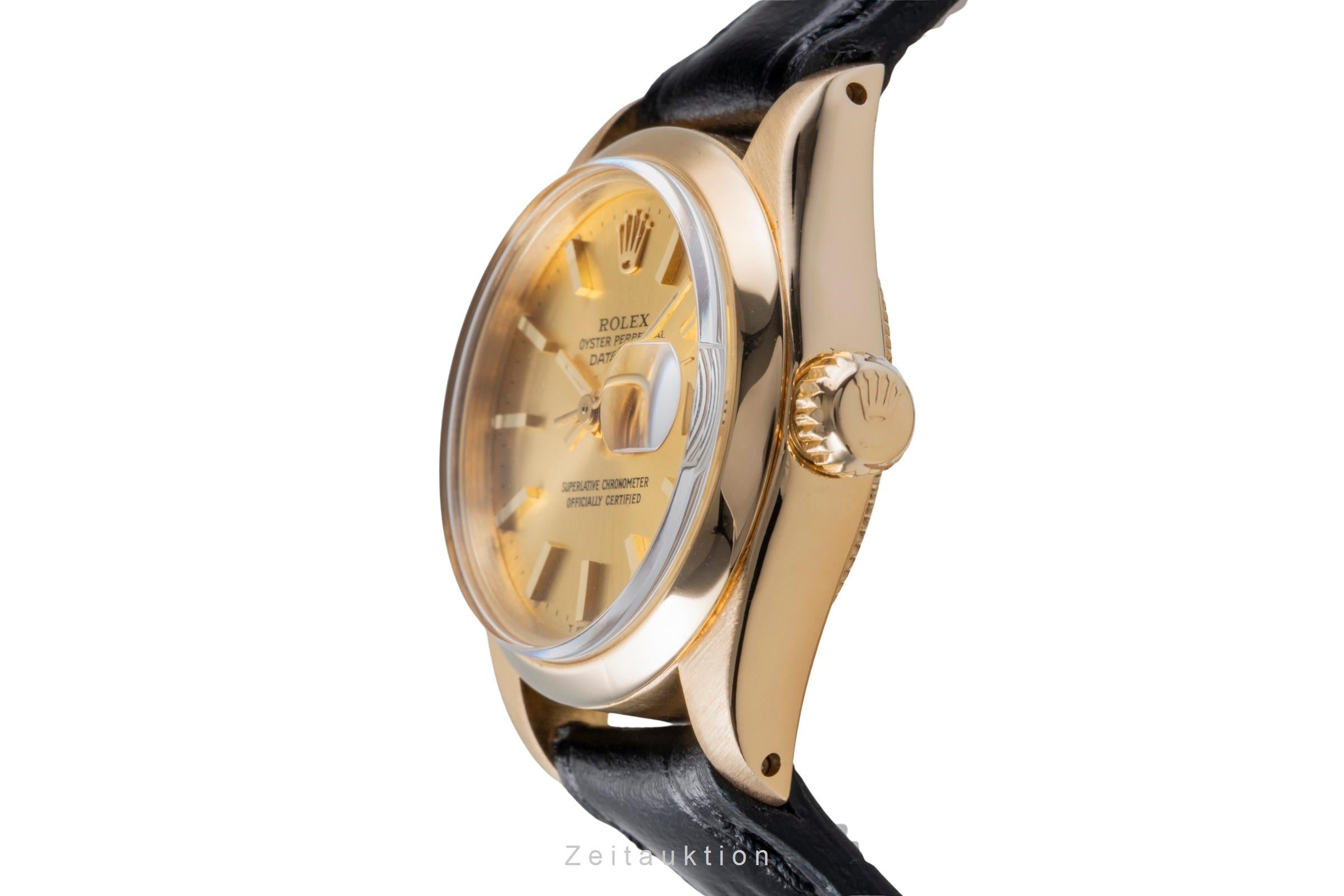 Rolex Lady Datejust oro 18 ct automatismo orologio da donna 6916  [2506642]