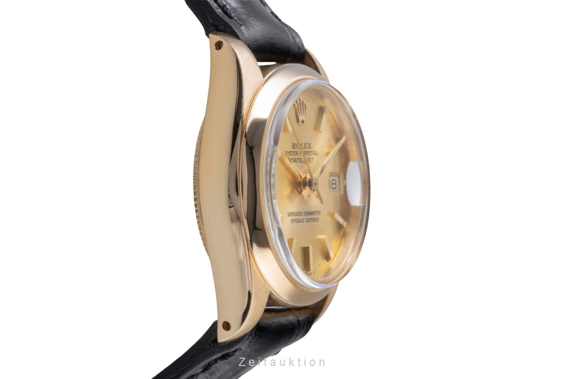 Rolex Lady Datejust oro 18 ct automatismo orologio da donna 6916  [2506642]