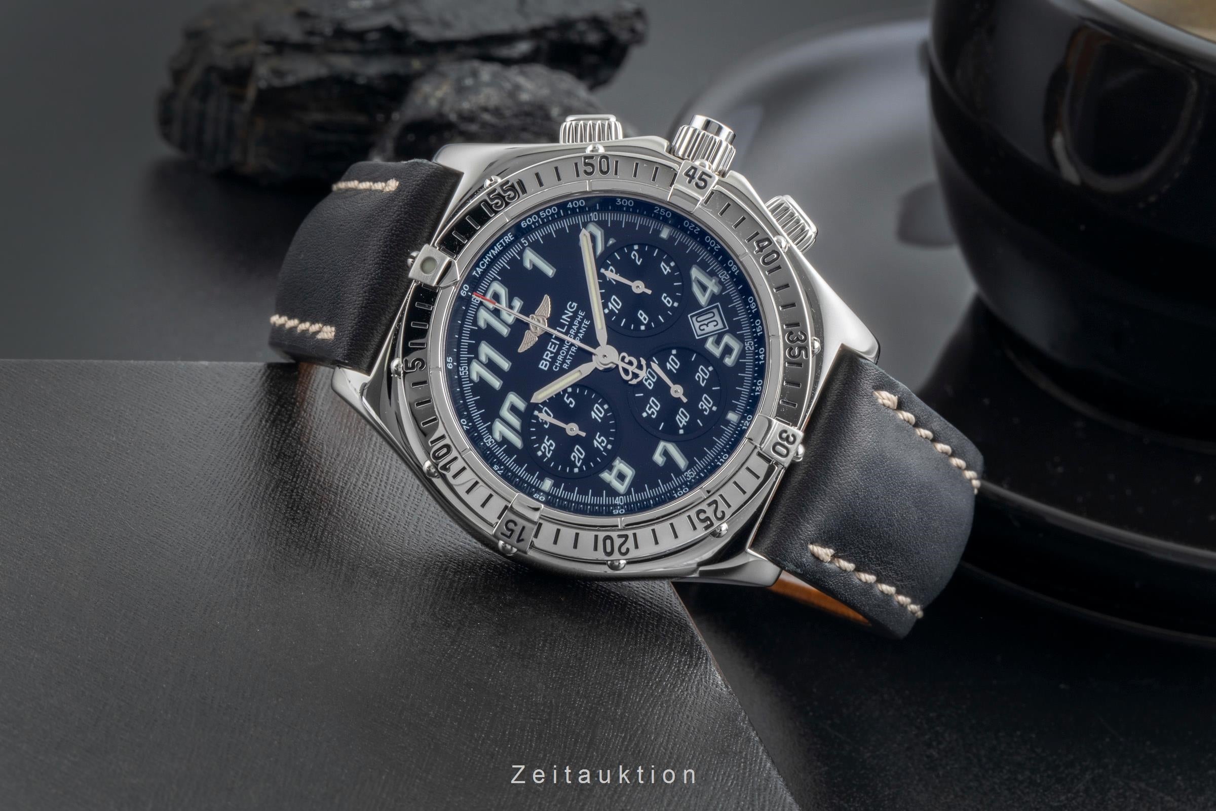 Breitling Chronomat chronograph steel quartz Kal. B69 Ref. A69048