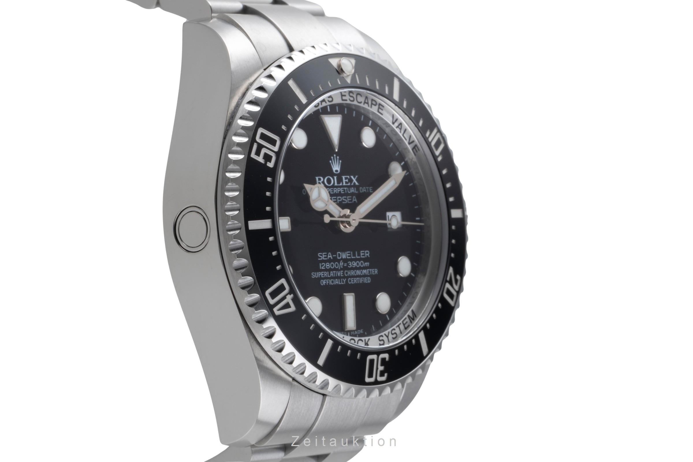 Rolex Sea-Dweller Deepsea Black Dial Oyster Stahl Automatik Ref. 116660 B&P 2011 [2506649]