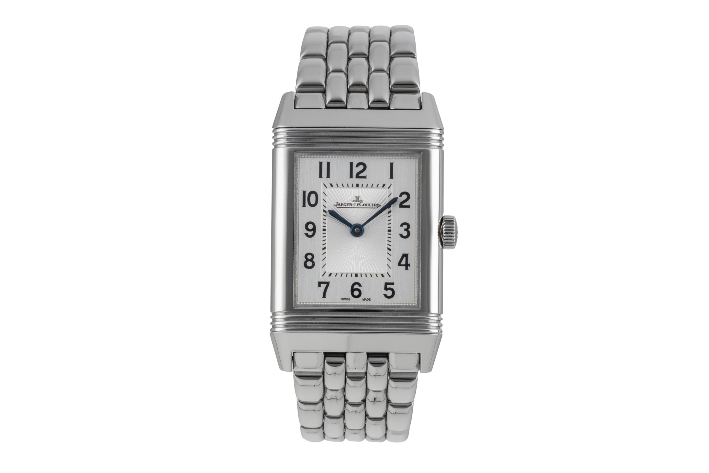 Jaeger LeCoultre Reverso Classic Monoface Stahl Ref. Q2548140  222.8.62 Papiere [2506651]