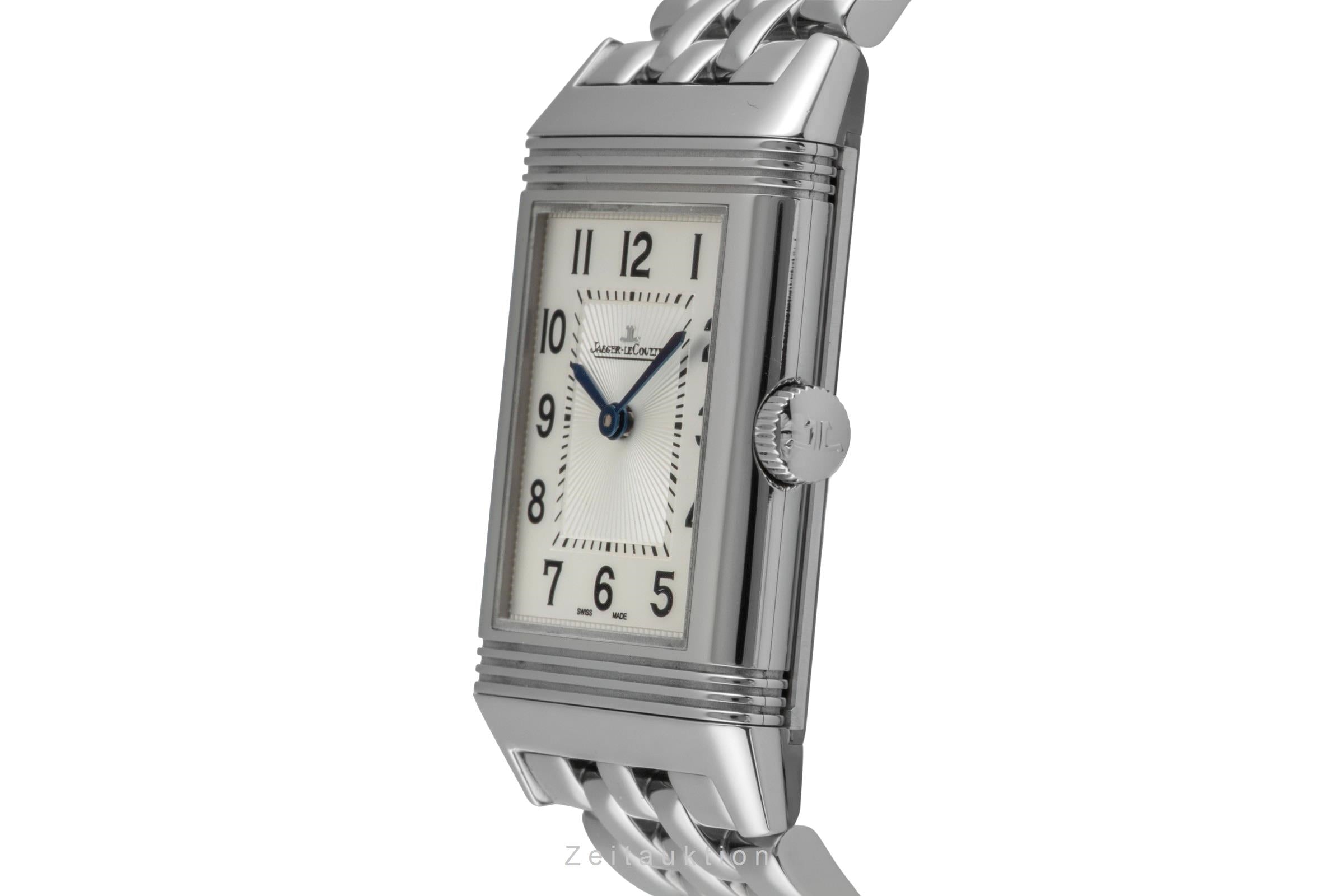 Jaeger LeCoultre Reverso Classic Monoface Stahl Ref. Q2548140  222.8.62 Papiere [2506651]