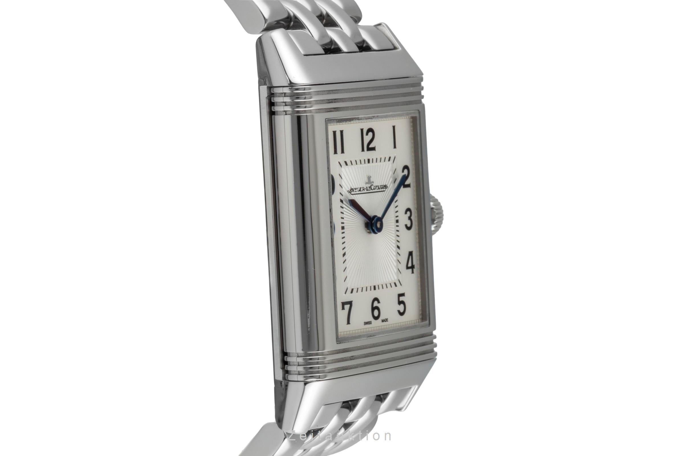 Jaeger LeCoultre Reverso Classic Monoface Stahl Ref. Q2548140  222.8.62 Papiere [2506651]