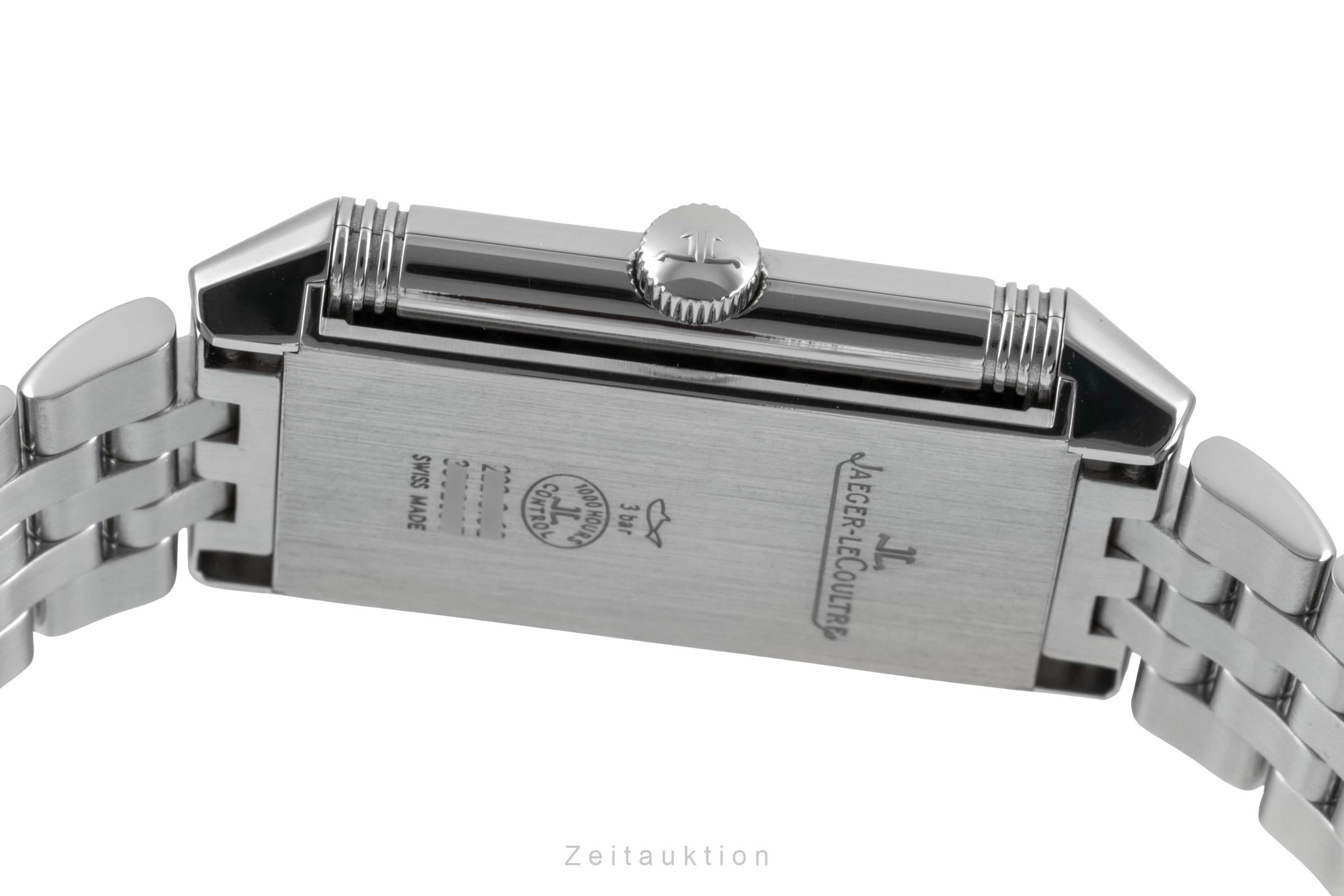 Jaeger LeCoultre Reverso Classic Monoface Stahl Ref. Q2548140  222.8.62 Papiere [2506651]