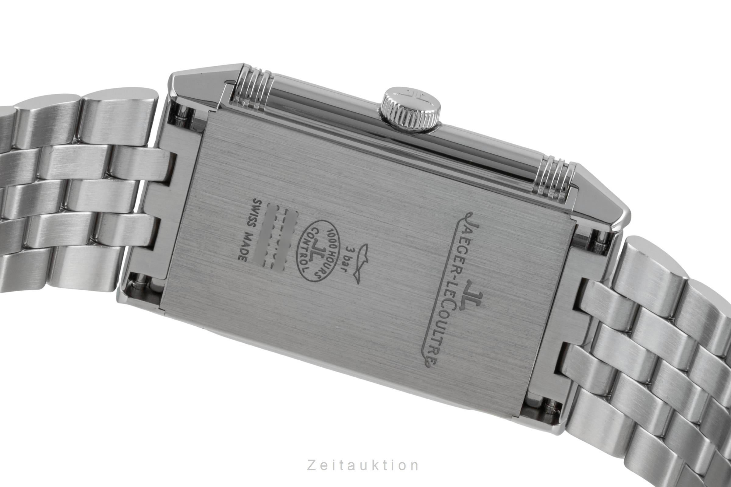 Jaeger LeCoultre Reverso Classic Monoface Stahl Ref. Q2548140  222.8.62 Papiere [2506651]