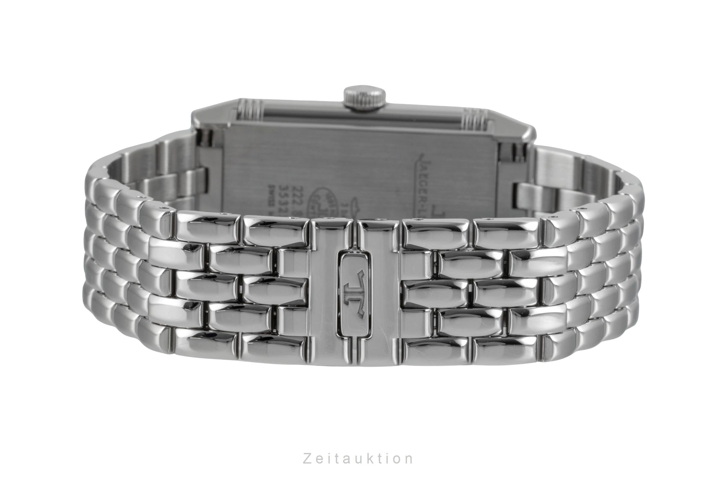 Jaeger LeCoultre Reverso Classic Monoface Stahl Ref. Q2548140  222.8.62 Papiere [2506651]