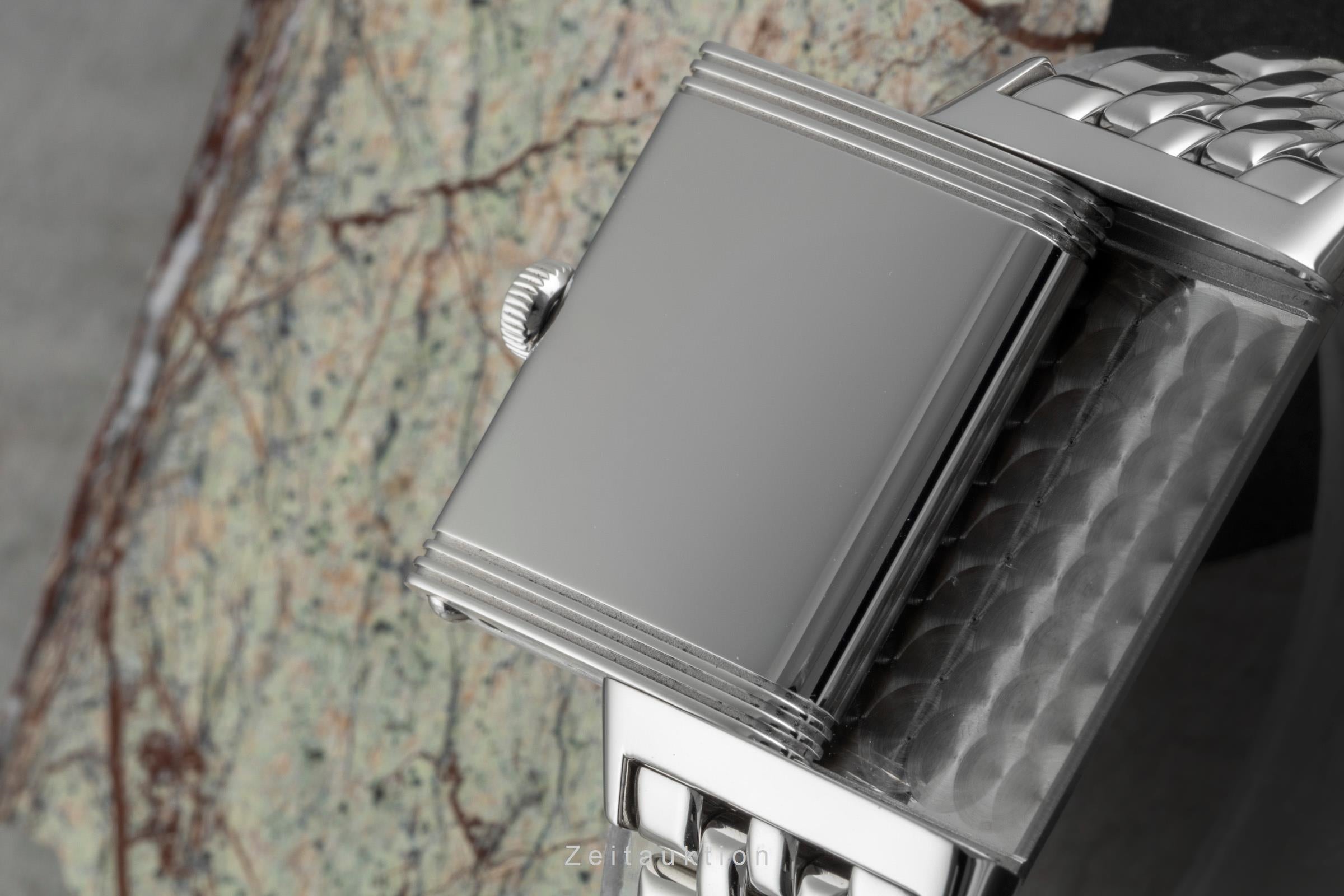 Jaeger LeCoultre Reverso Classic Monoface Stahl Ref. Q2548140  222.8.62 Papiere [2506651]