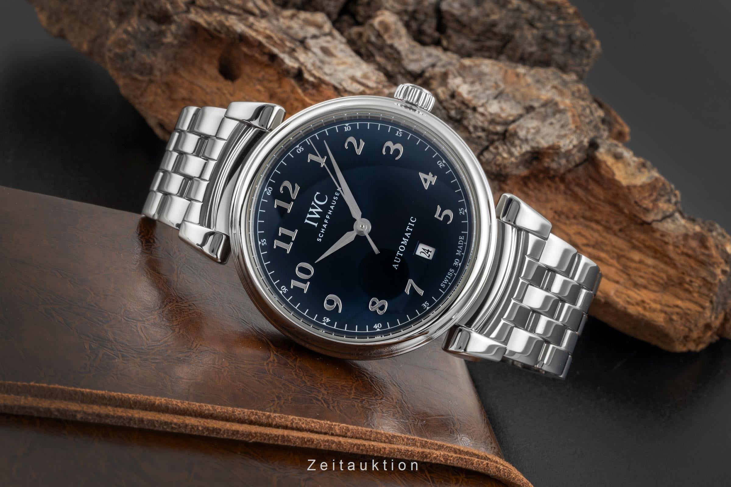 IWC Da Vinci Blue Dial Edelstahl Automatik Ref. IW356605 Box VP: 6300 € [2506654]