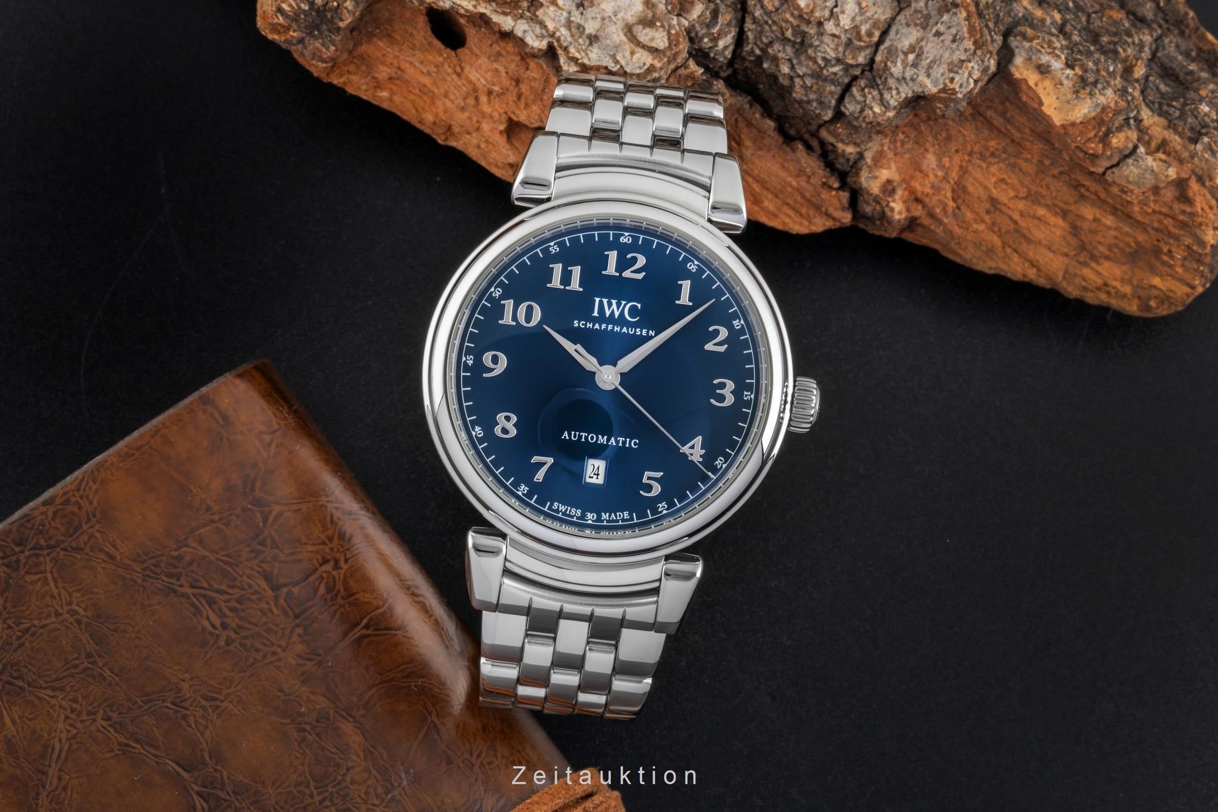 IWC Da Vinci Blue Dial Edelstahl Automatik Ref. IW356605 Box VP: 6300 € [2506654]