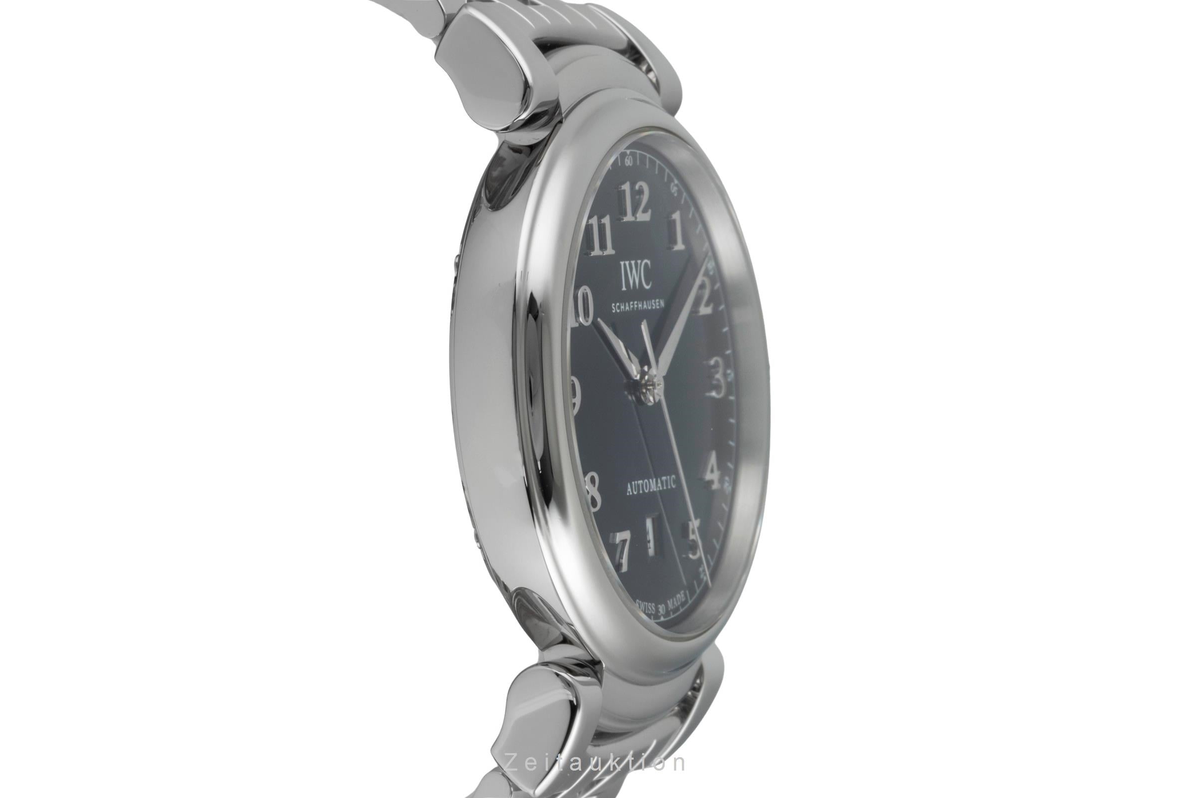 IWC Da Vinci Blue Dial Edelstahl Automatik Ref. IW356605 Box VP: 6300 € [2506654]