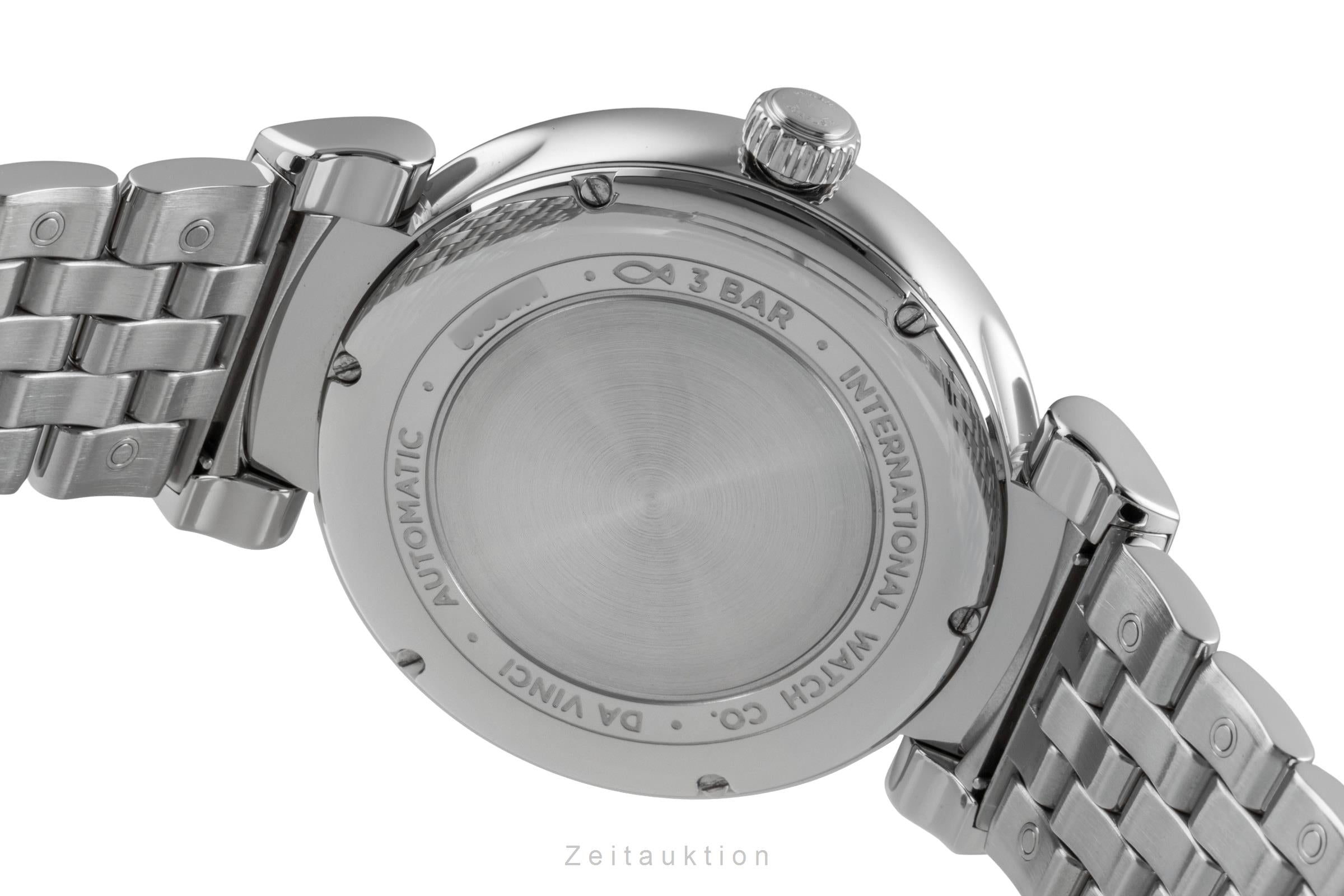 IWC Da Vinci Blue Dial Edelstahl Automatik Ref. IW356605 Box VP: 6300 € [2506654]