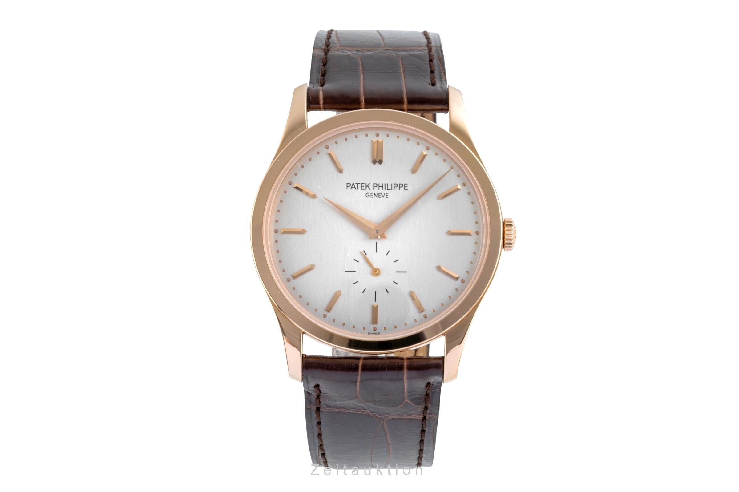 Patek Philippe Calatrava or rouge 18 ct à remontage manuel montre pour hommes 5196R-001  [2506655]