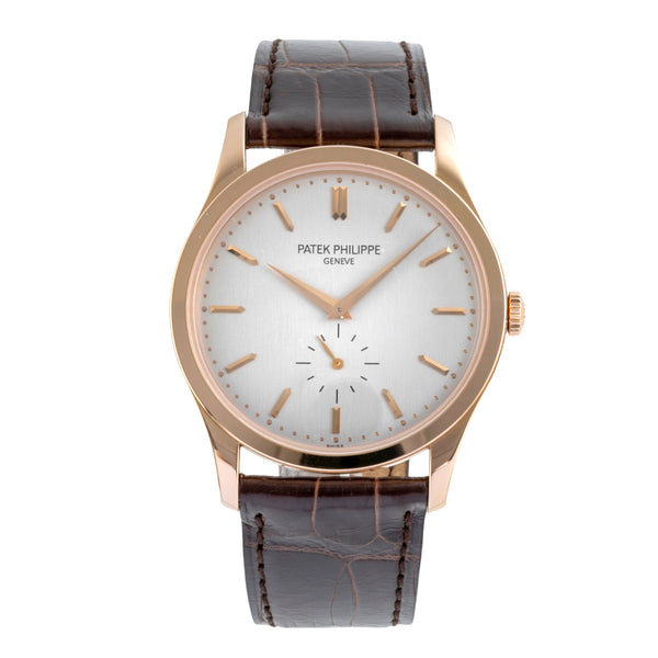 Patek Philippe Calatrava or rouge 18 ct à remontage manuel montre pour hommes 5196R-001  [2506655]