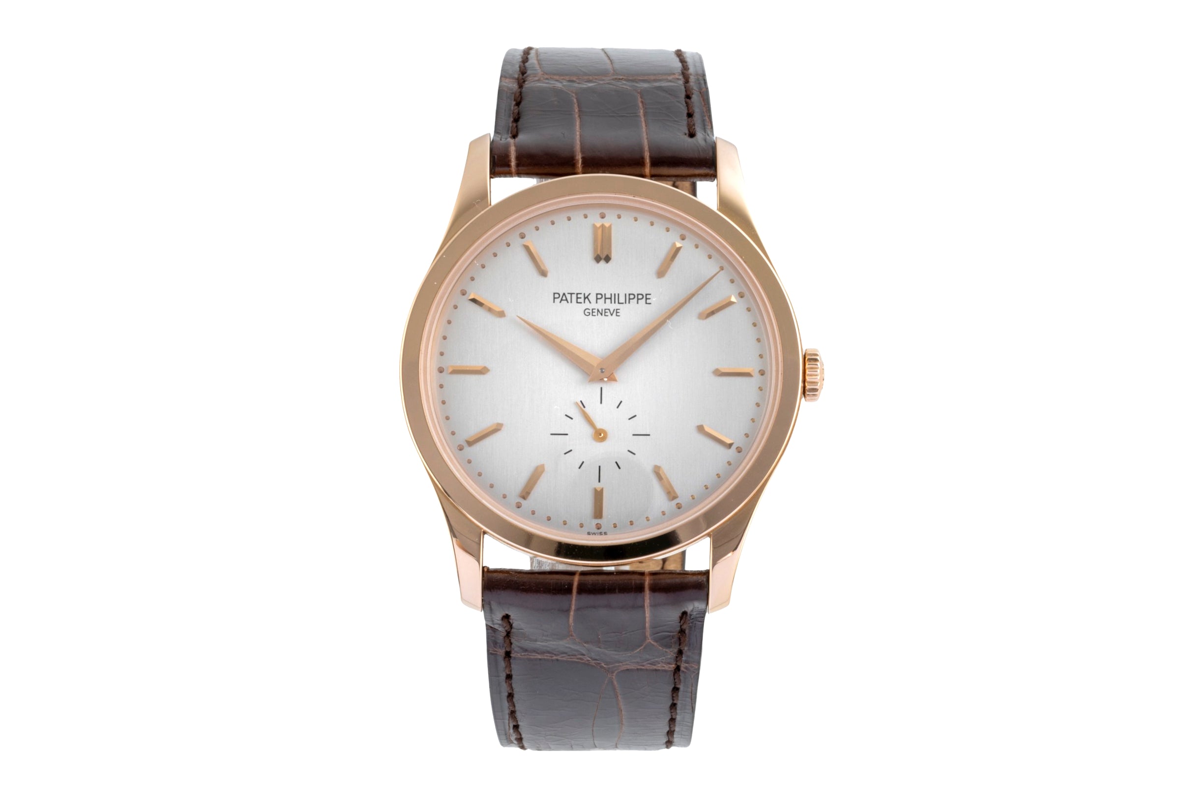 Patek Philippe Calatrava or rouge 18 ct à remontage manuel montre pour hommes 5196R-001  [2506655]