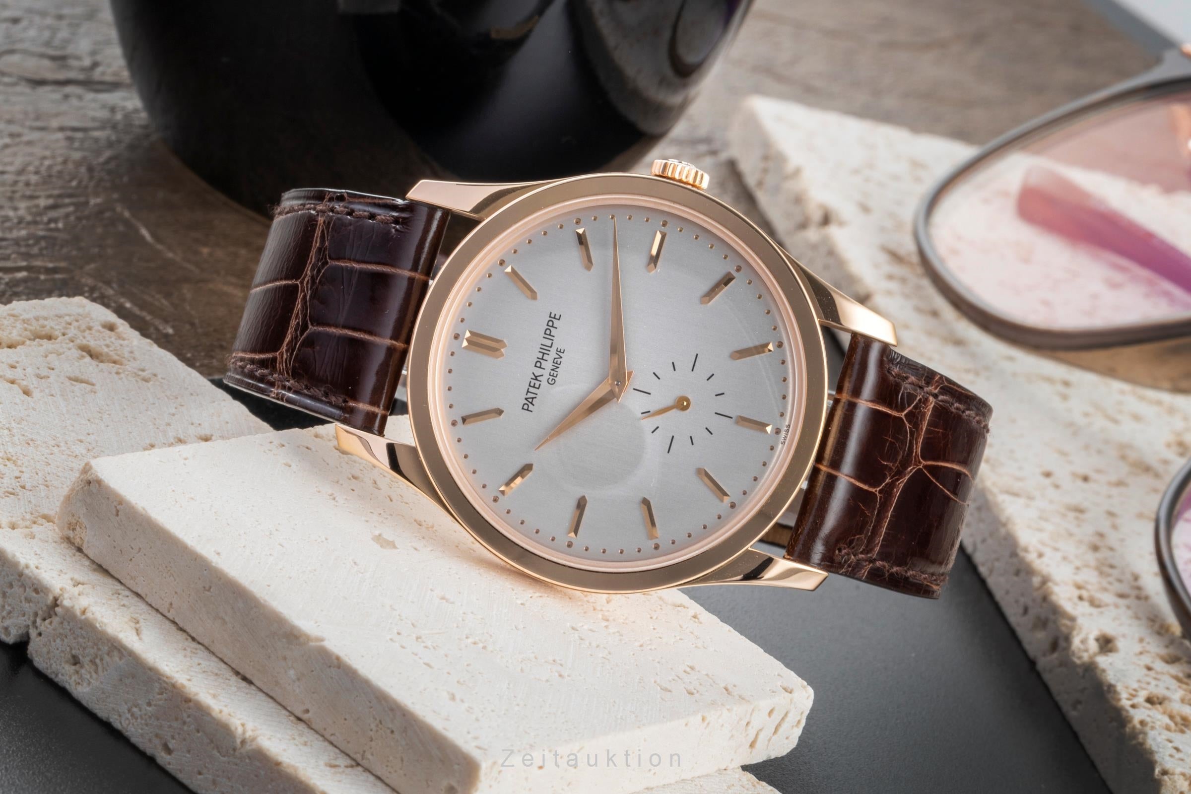 Patek Philippe Calatrava or rouge 18 ct à remontage manuel montre pour hommes 5196R-001  [2506655]