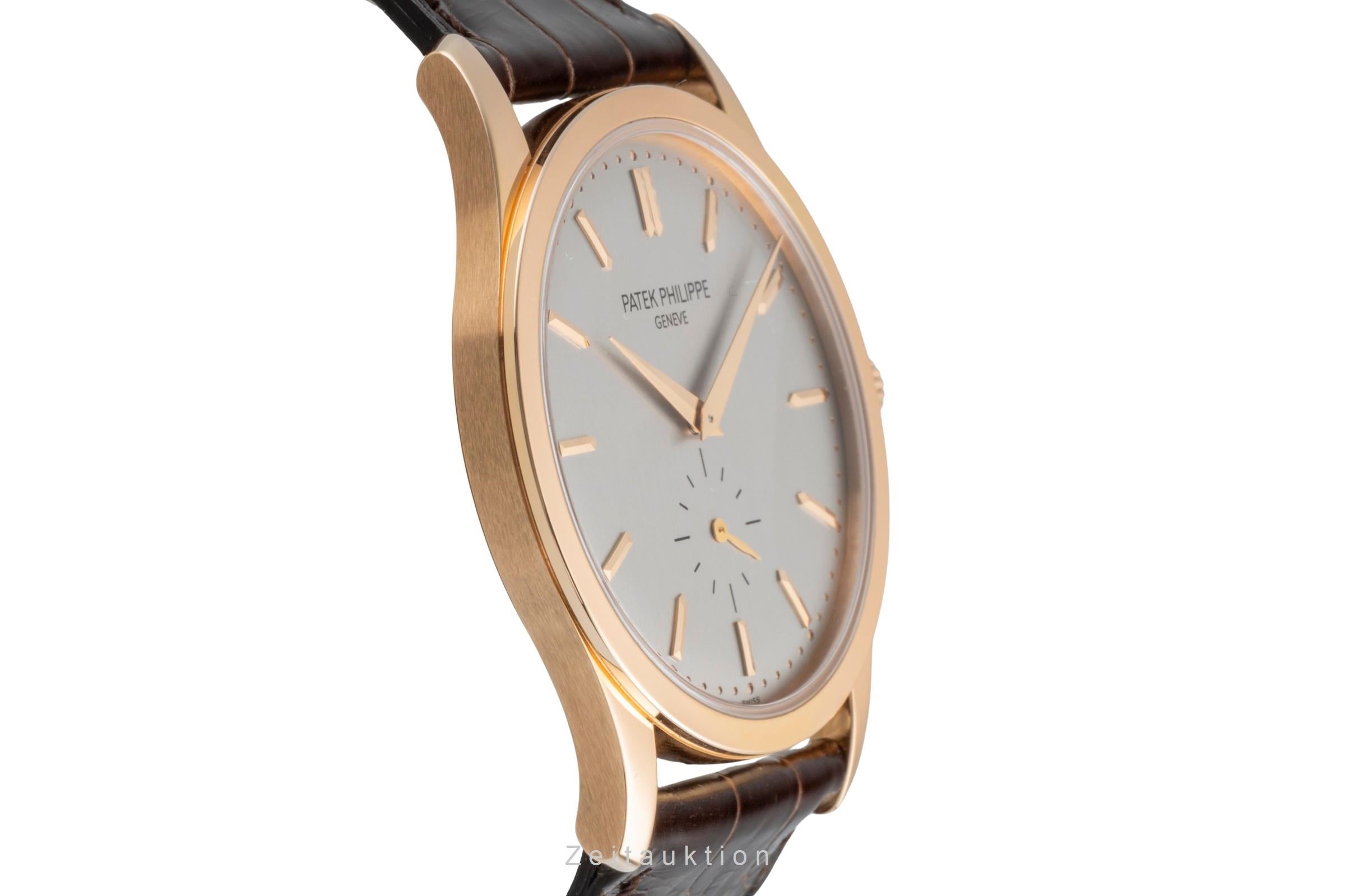 Patek Philippe Calatrava or rouge 18 ct à remontage manuel montre pour hommes 5196R-001  [2506655]