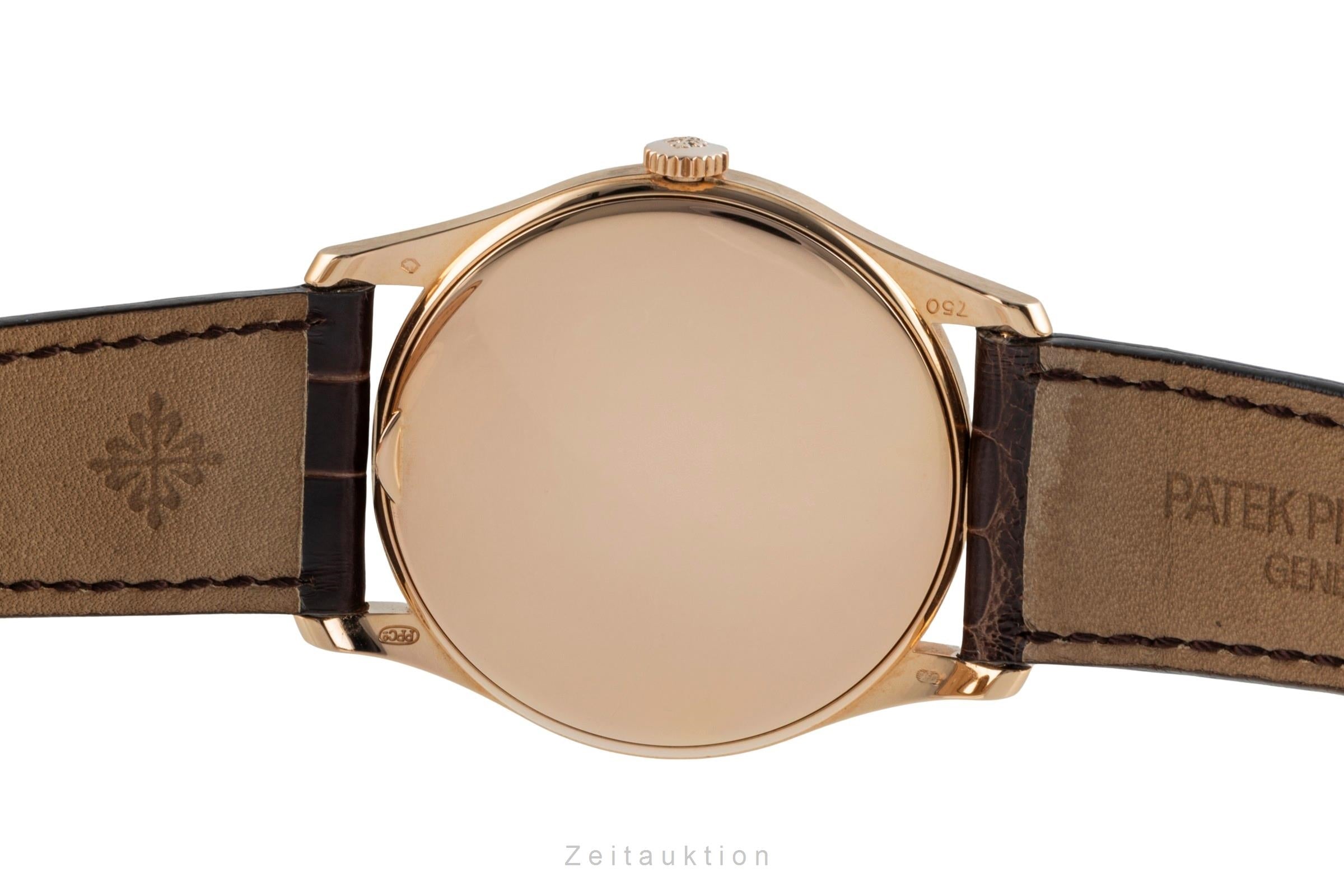 Patek Philippe Calatrava 18 ct red gold manual winding Kal. 215