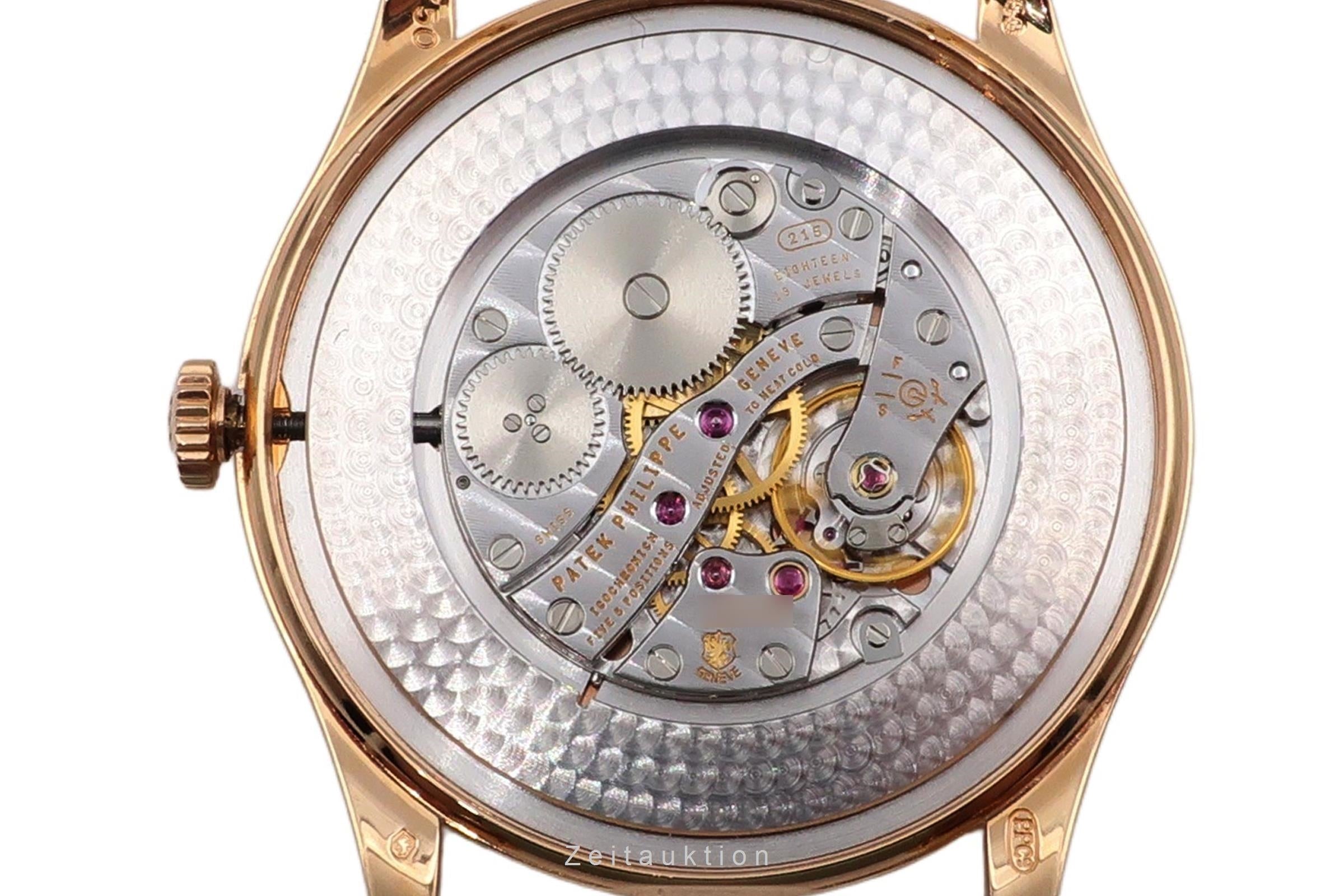 Patek Philippe Calatrava or rouge 18 ct à remontage manuel montre pour hommes 5196R-001  [2506655]