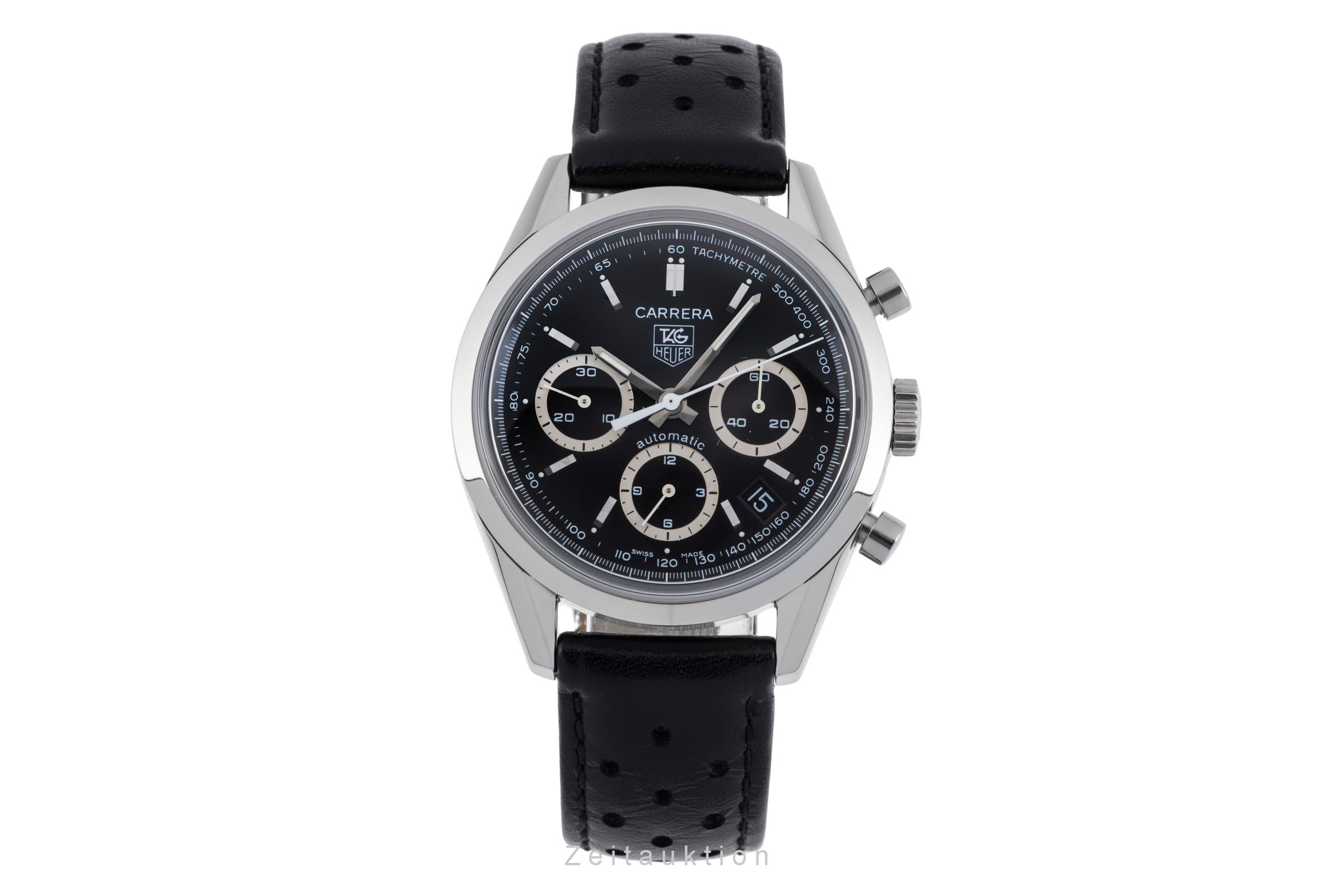 Tag Heuer Carrera chronographe acier automatique montre pour hommes CV2114.FC6182 Limited  [2506657]
