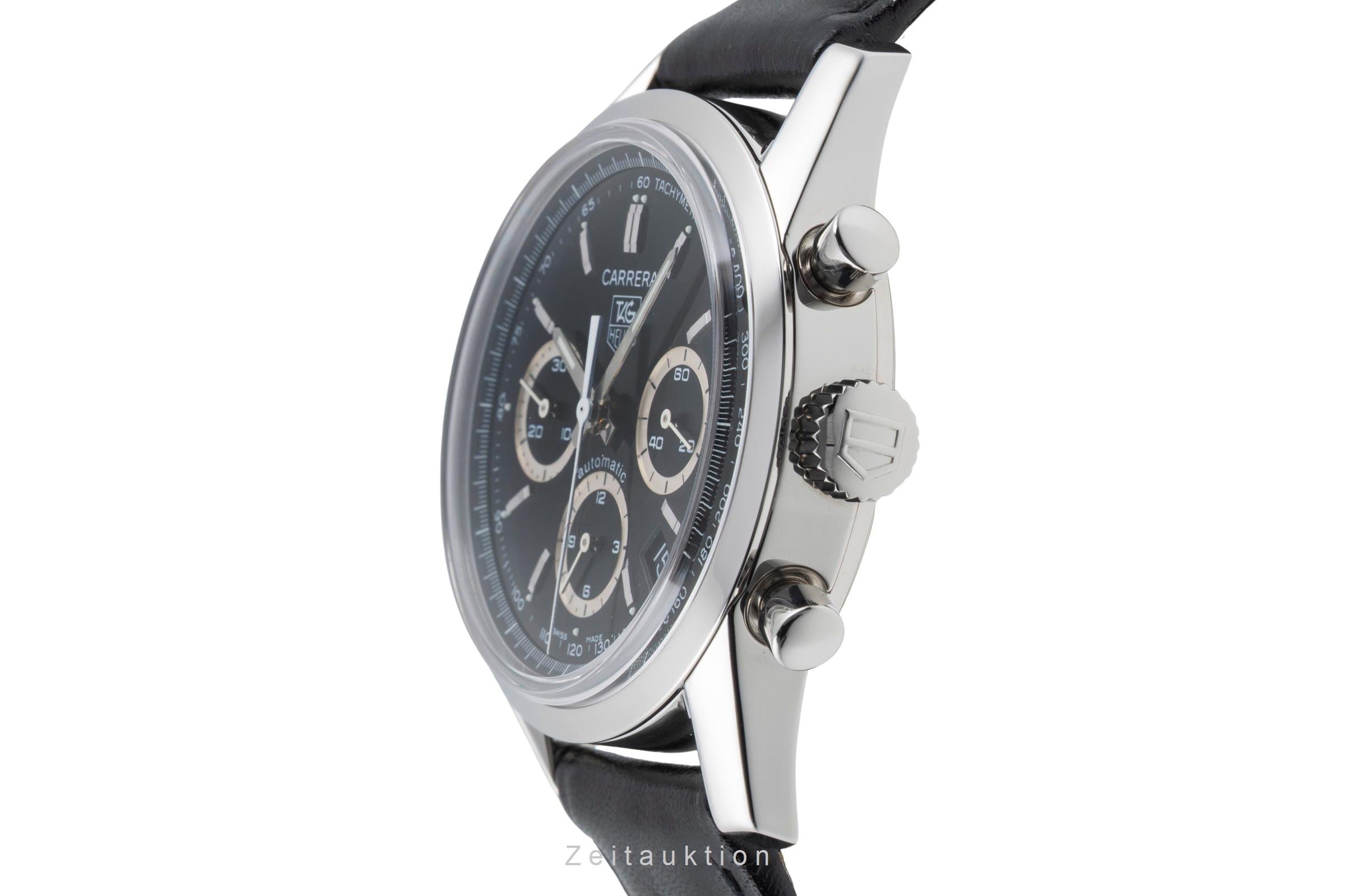 Tag Heuer Carrera chronographe acier automatique montre pour hommes CV2114.FC6182 Limited  [2506657]