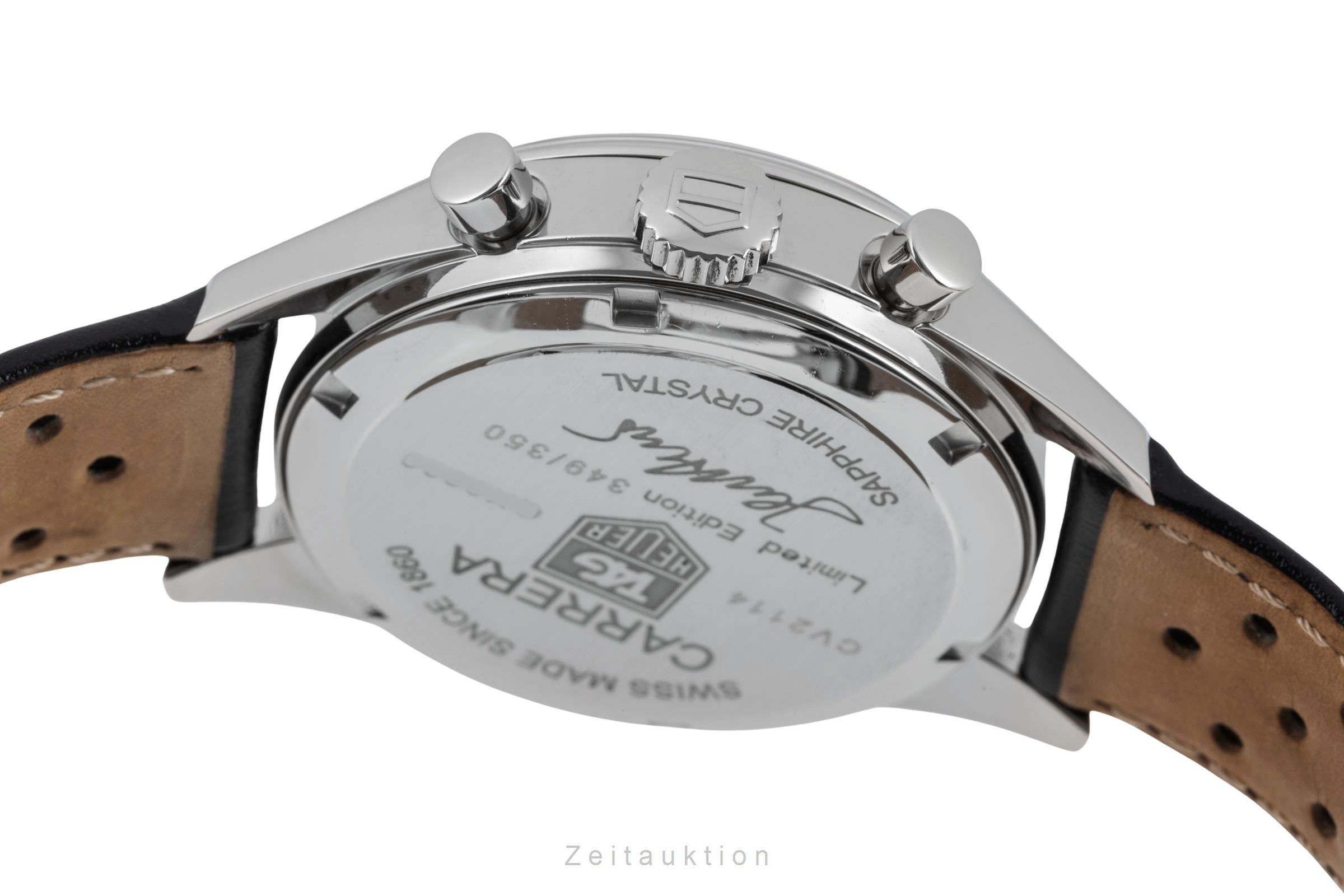 Tag Heuer Carrera chronographe acier automatique montre pour hommes CV2114.FC6182 Limited  [2506657]