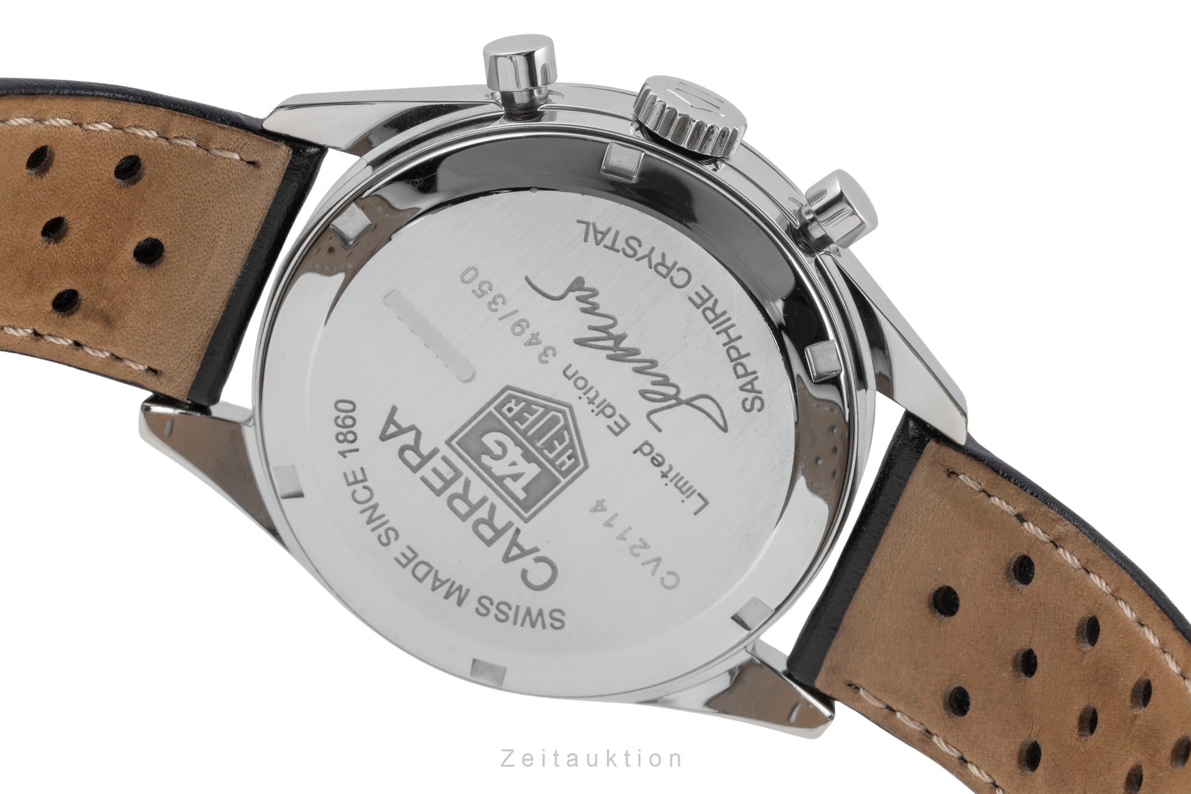 Tag Heuer Carrera chronographe acier automatique montre pour hommes CV2114.FC6182 Limited  [2506657]