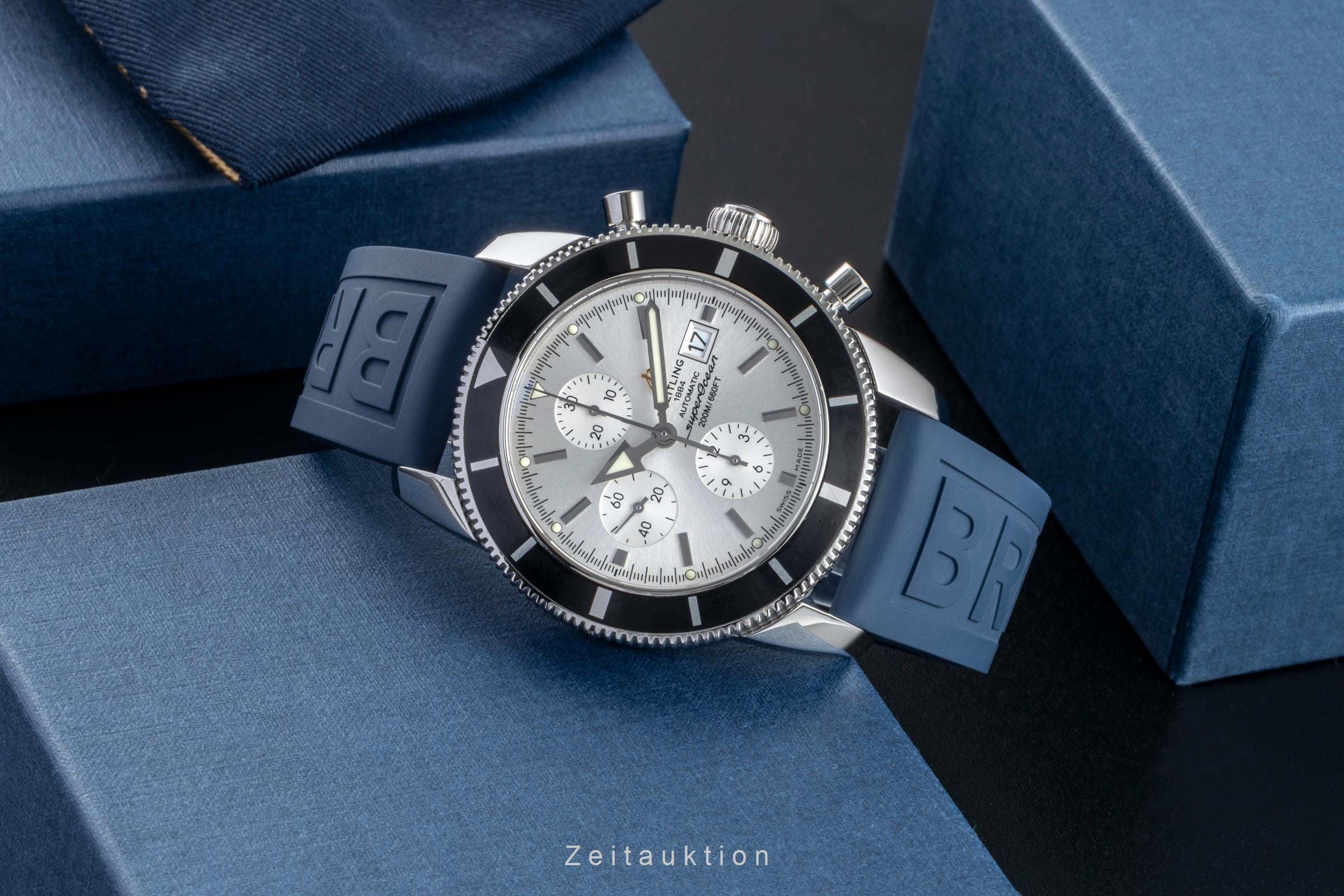 Breitling Superocean Chronograph chronographe acier automatique montre pour hommes A13320 24/G698  [2506659]