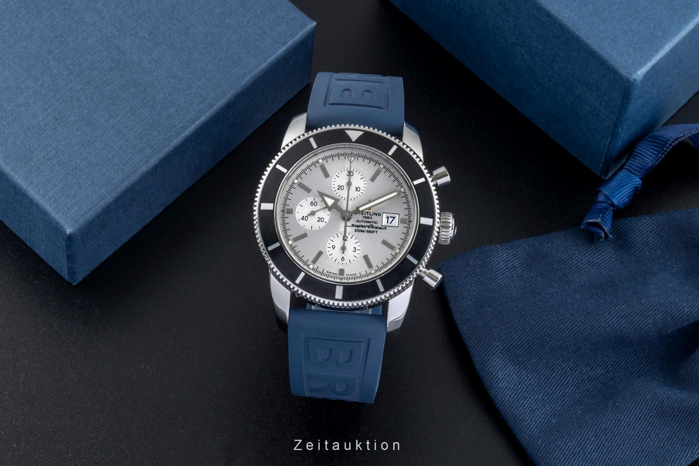 Breitling Superocean Chronograph chronographe acier automatique montre pour hommes A13320 24/G698  [2506659]