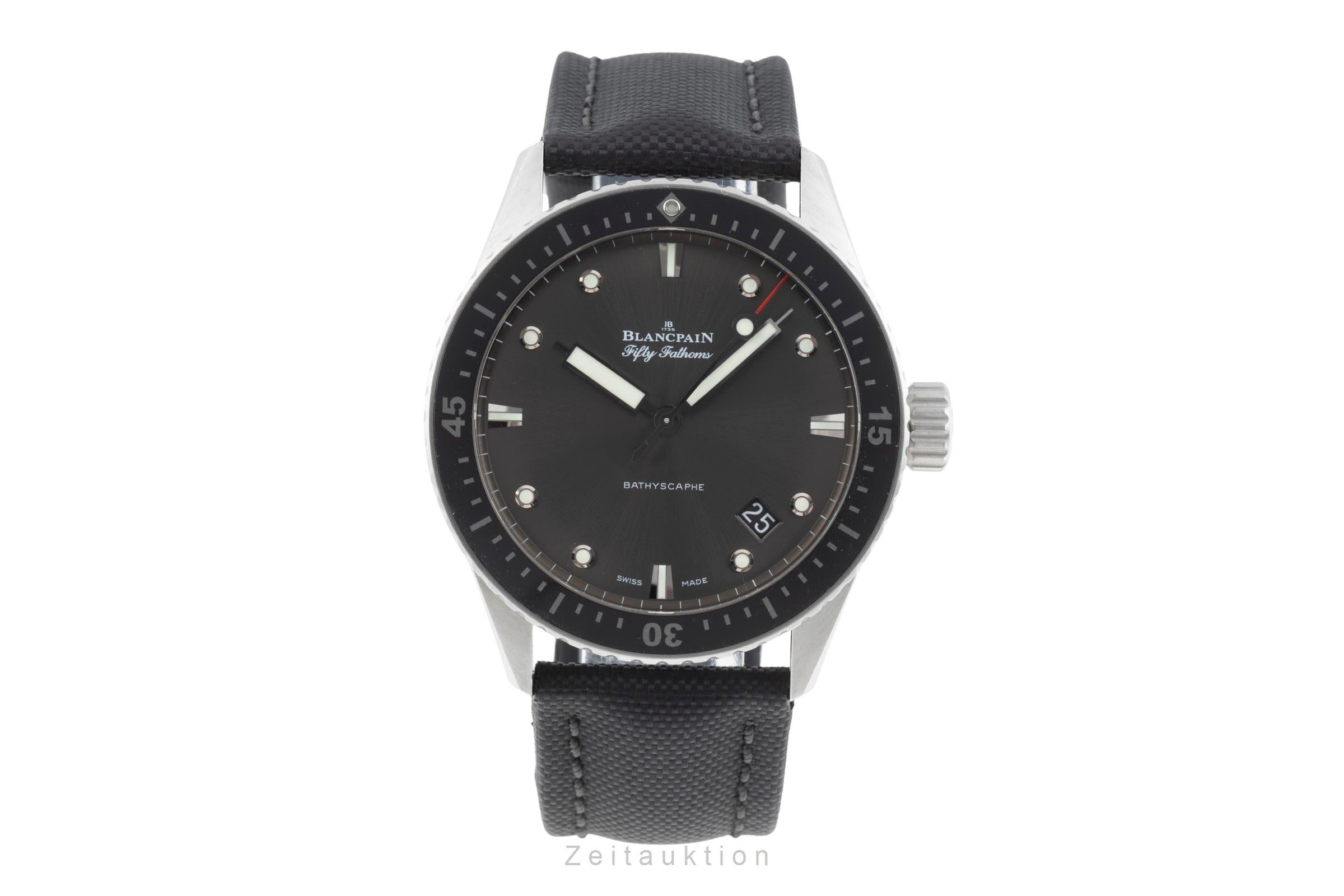 Blancpain Fifty Fathoms Bathyscaphe Stahl Ref. 5000 1110 B52A  NP: 12050 € [2506660]